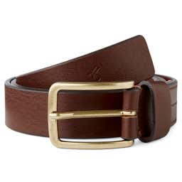 Padua | Casual Brown Leather Belt