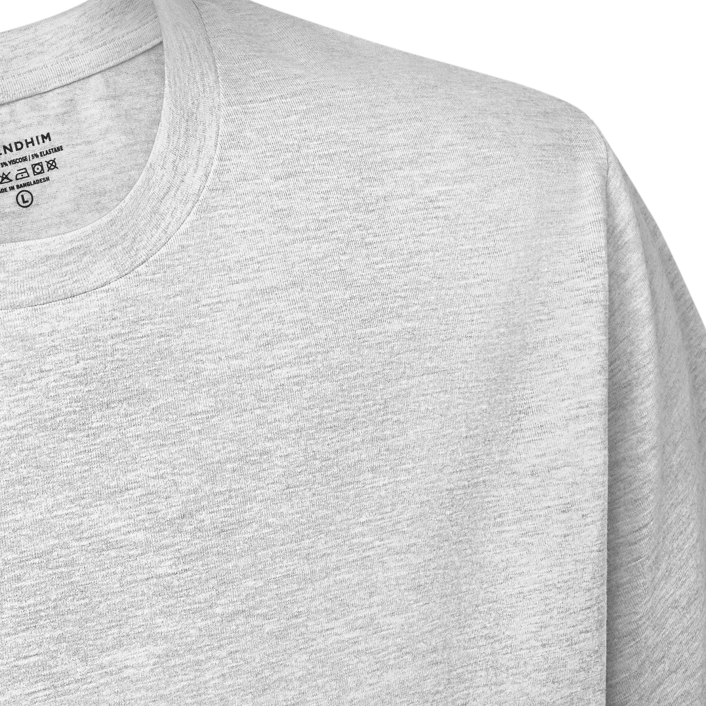 FlexFeel | Camiseta de algodón gris claro - 2