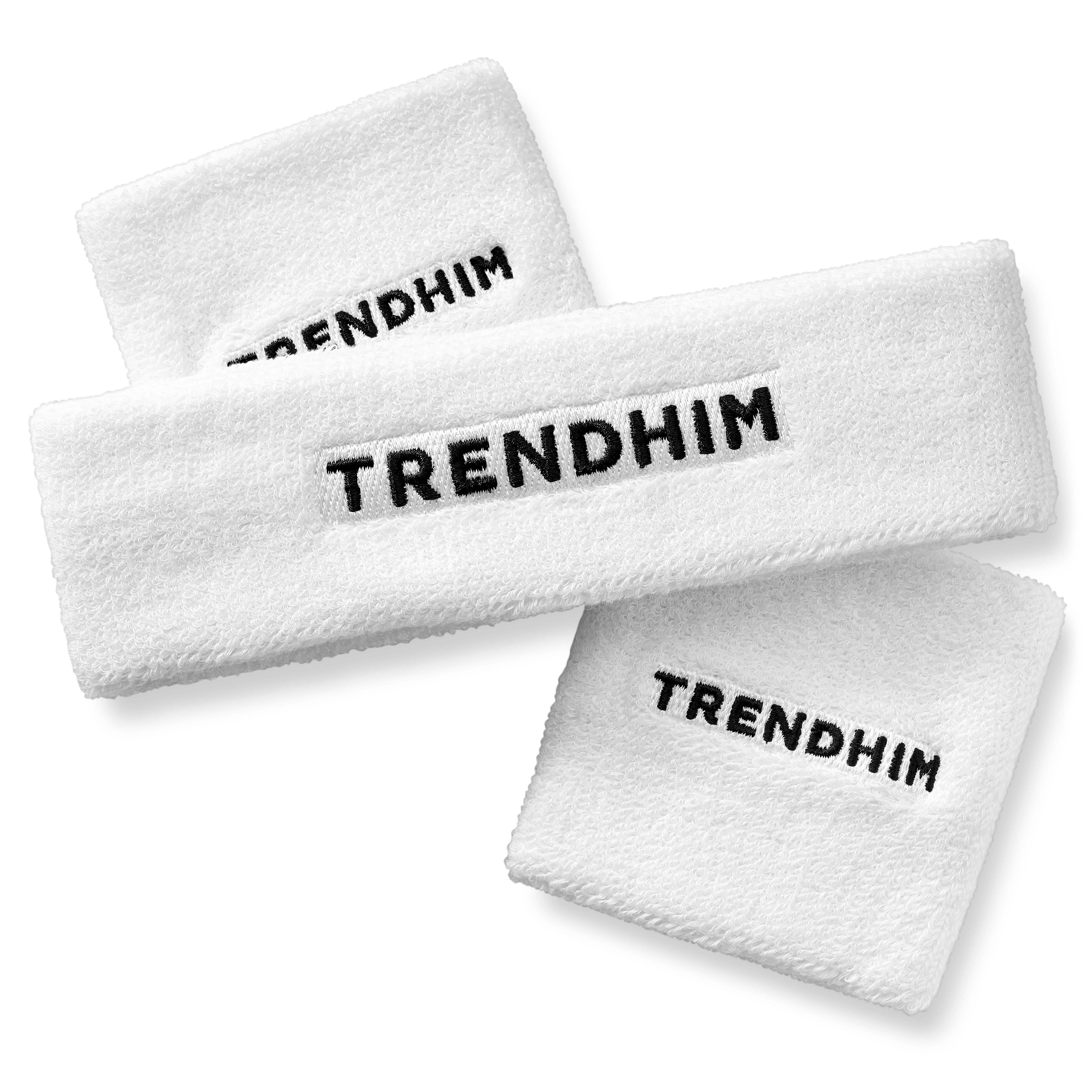 Λευκό Σετ Για Τον Ιδρώτα | Περιμετώπιο Και Περικάρπιο - 3