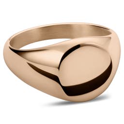 Złocisto-różowy pierścionek Mason