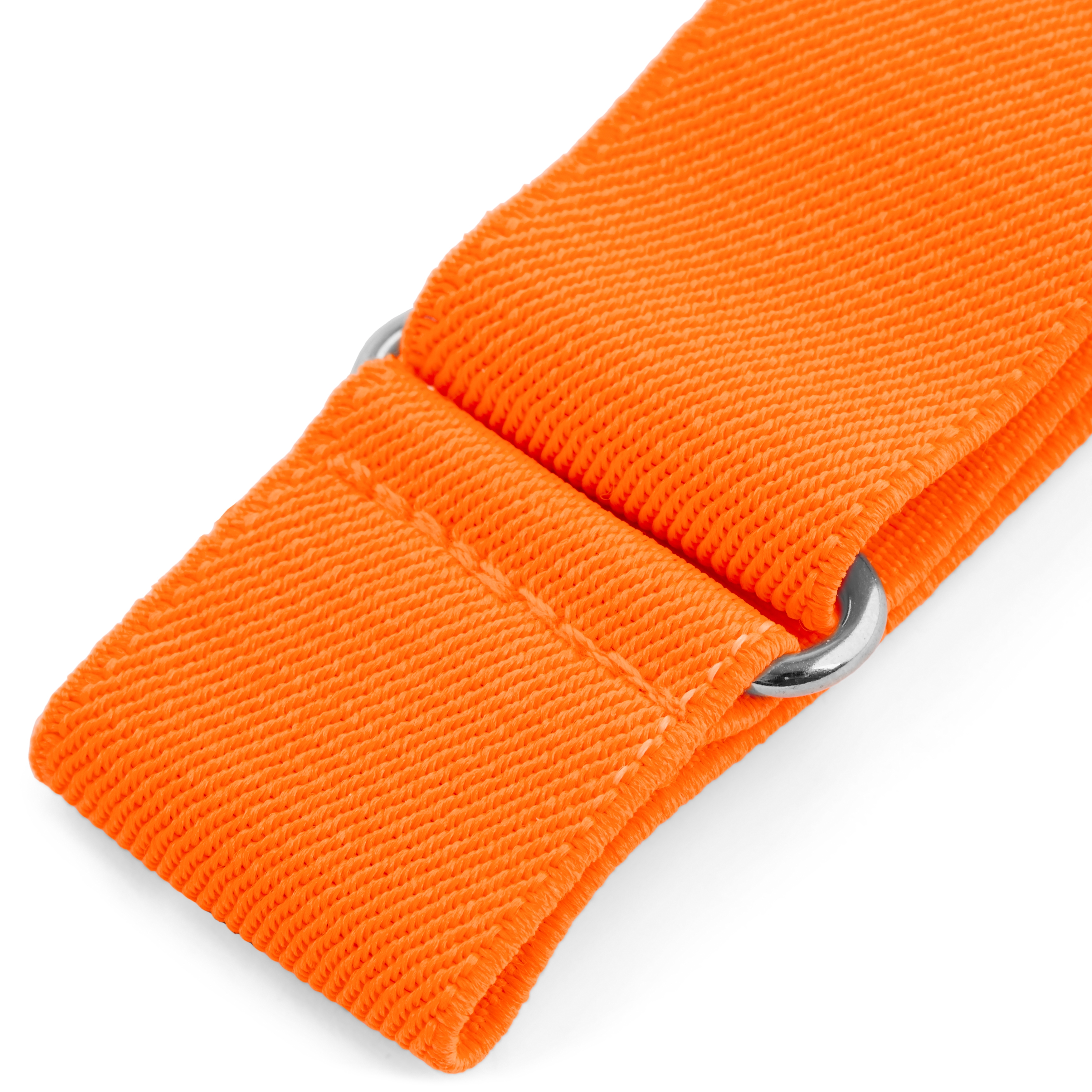 Wide True Orange Sleeve Garters - 2