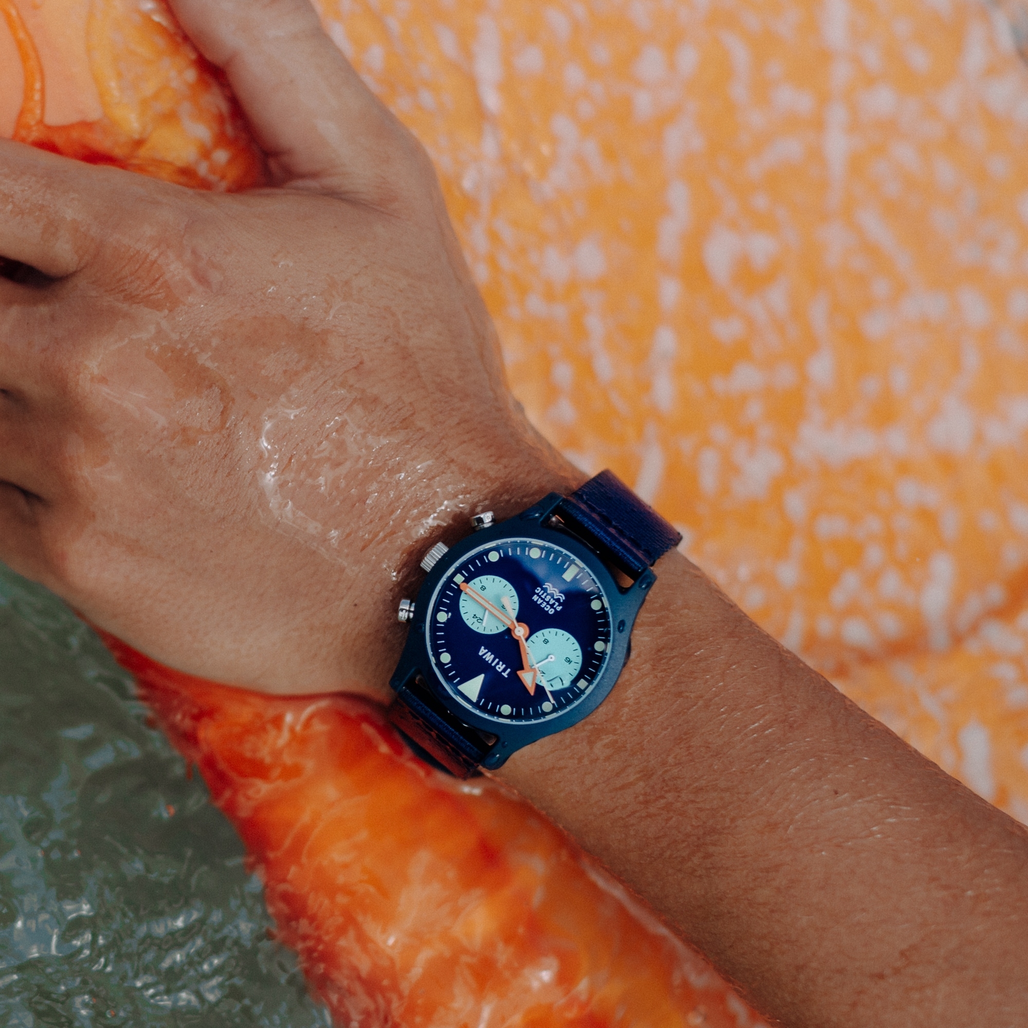 Ocean Plastic Timer Blue - 4