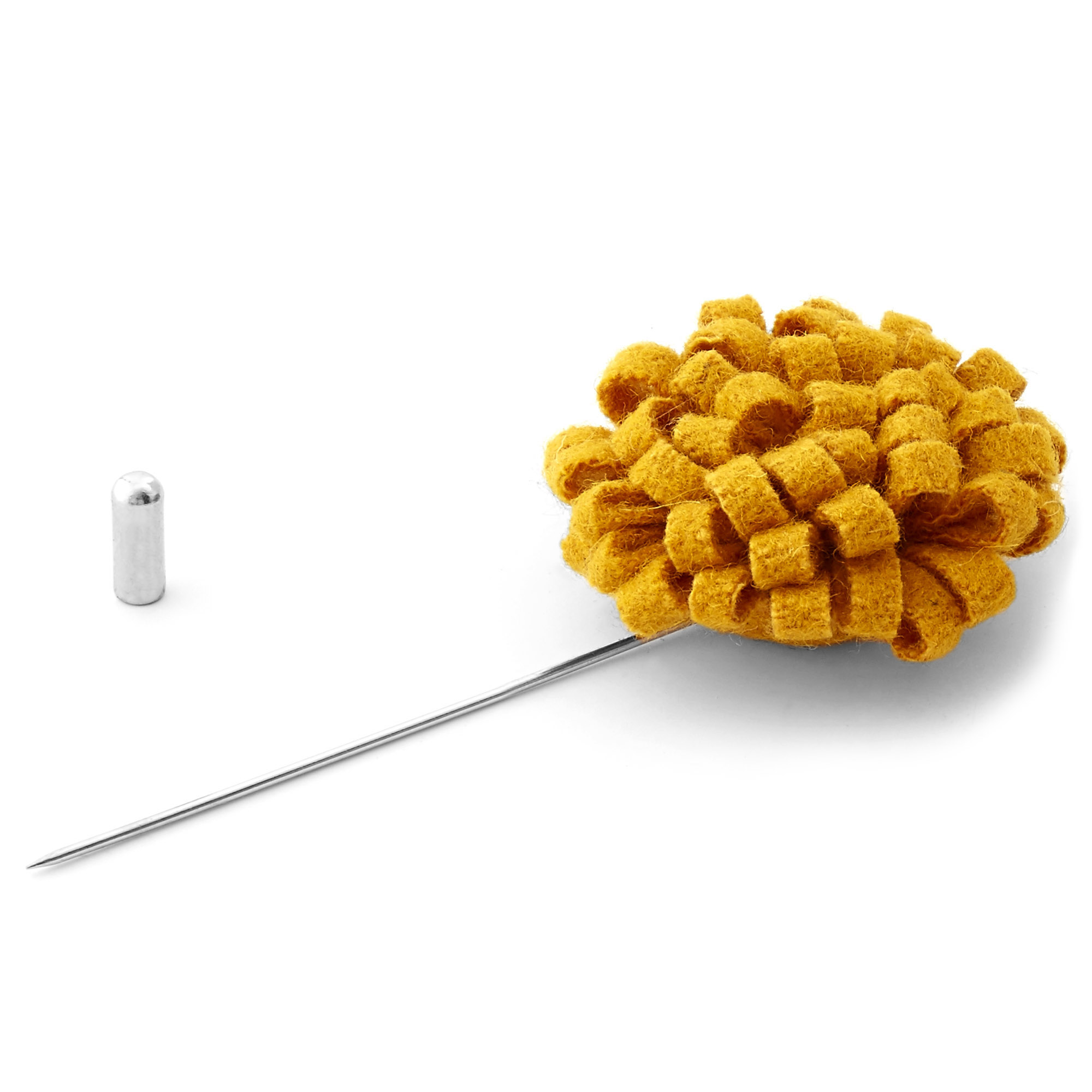 Creative Orange Lapel Flower - 2