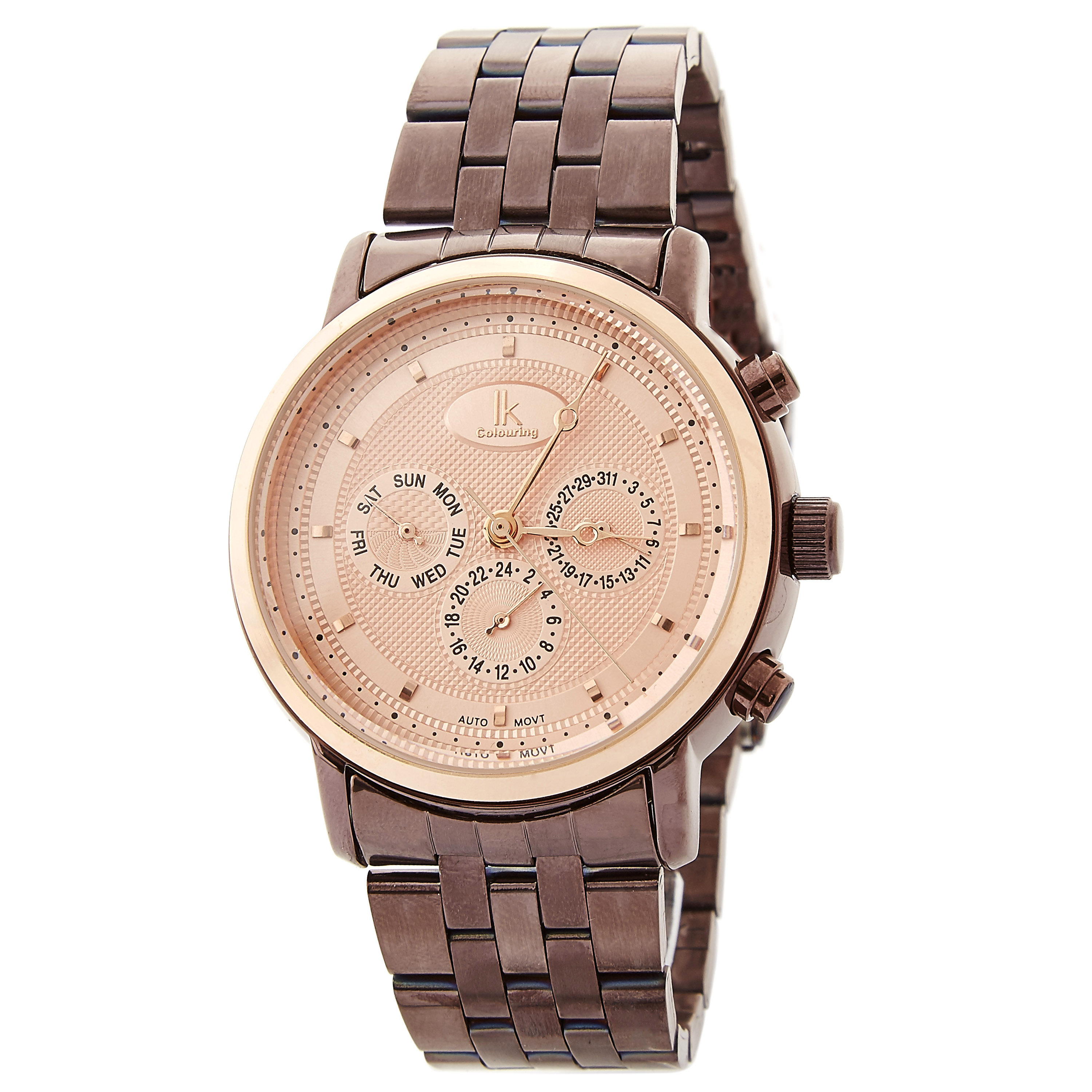 Ruskea Triple -rannekello - 1