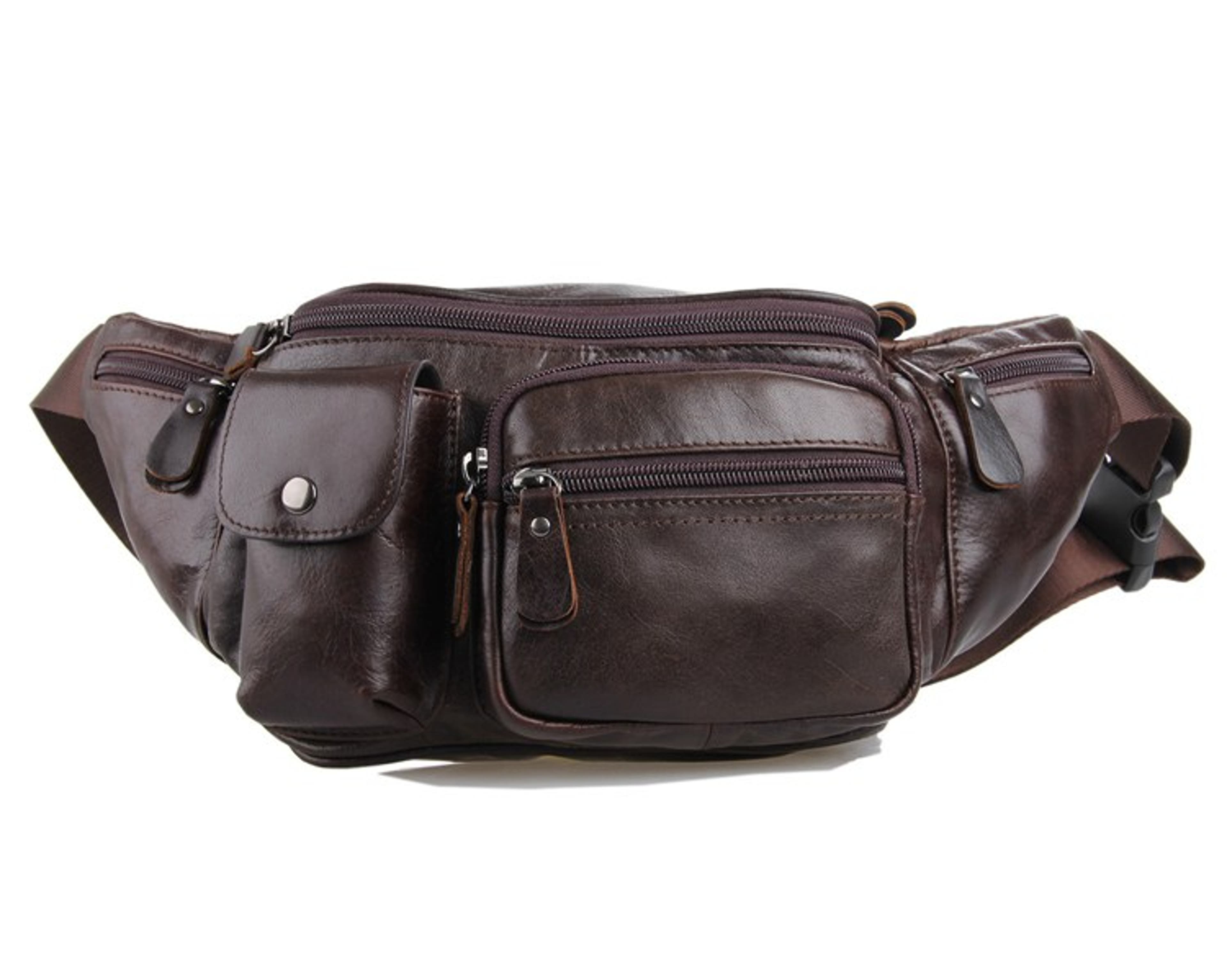 Brown Leather Hip Pack