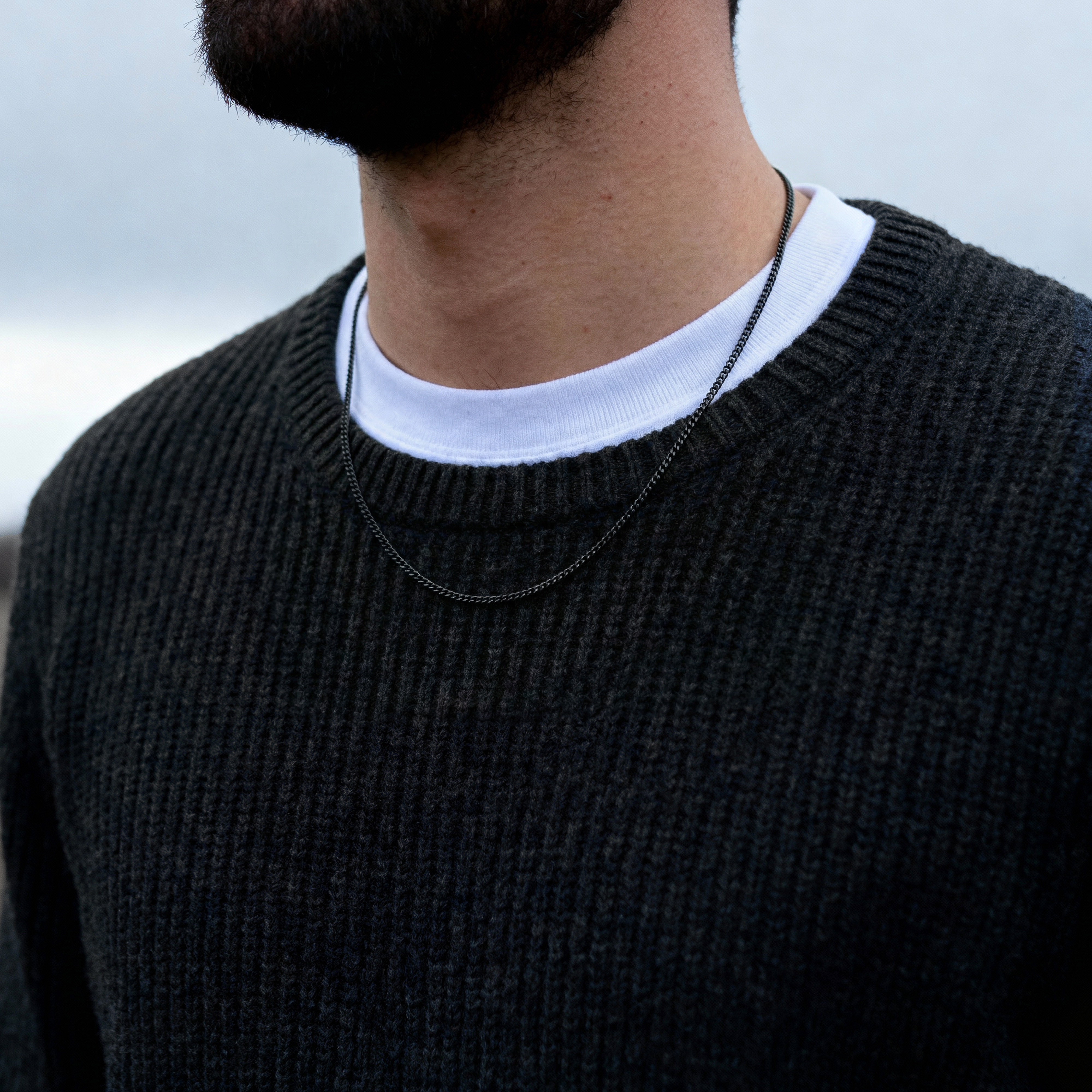 2 mm must kaelakett - 4