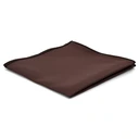 Basic Dark Brown Pocket Square Basic Dark Brown Pocket Square
