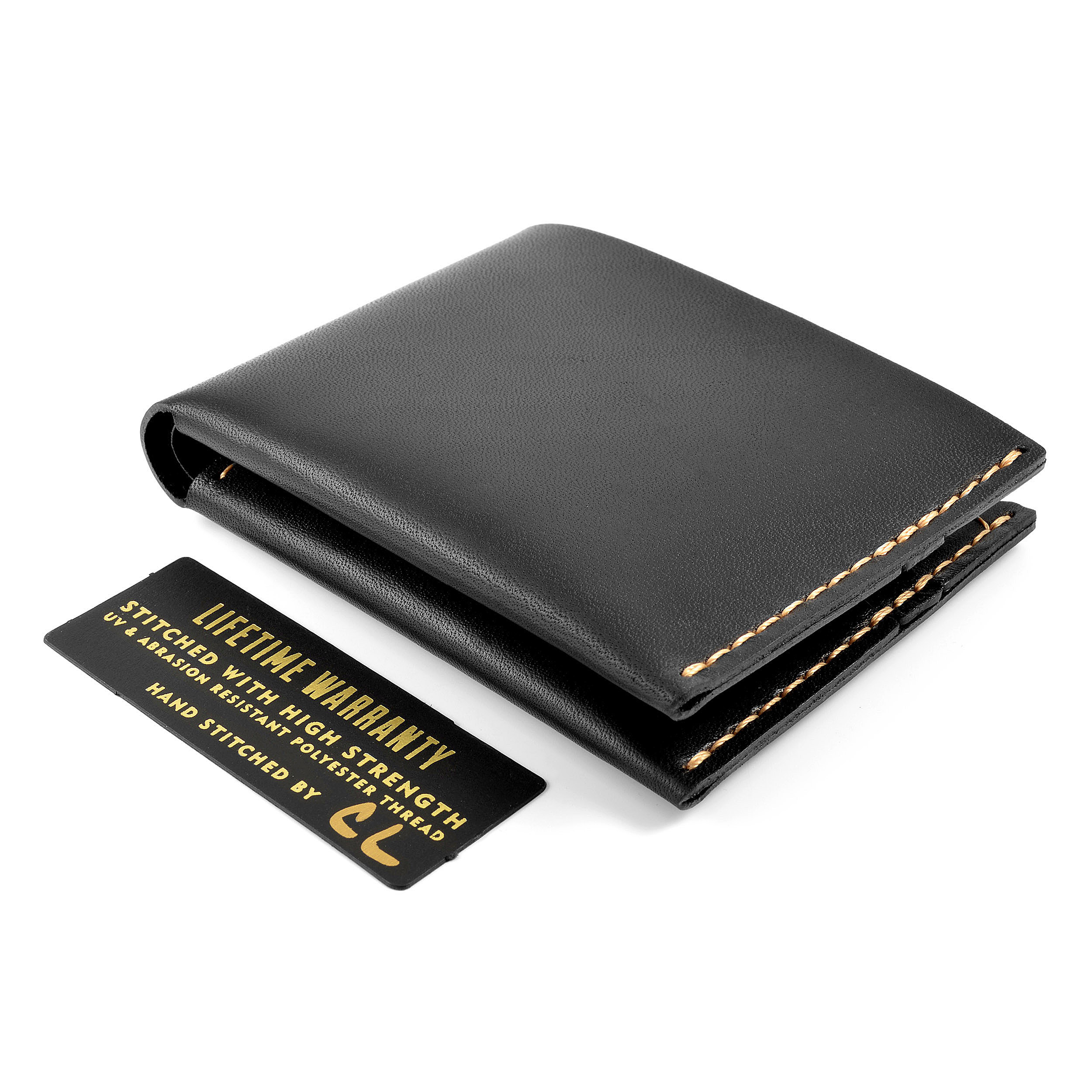 No. 6 Wallet Jet Top Stitch Geldbörse  - 8