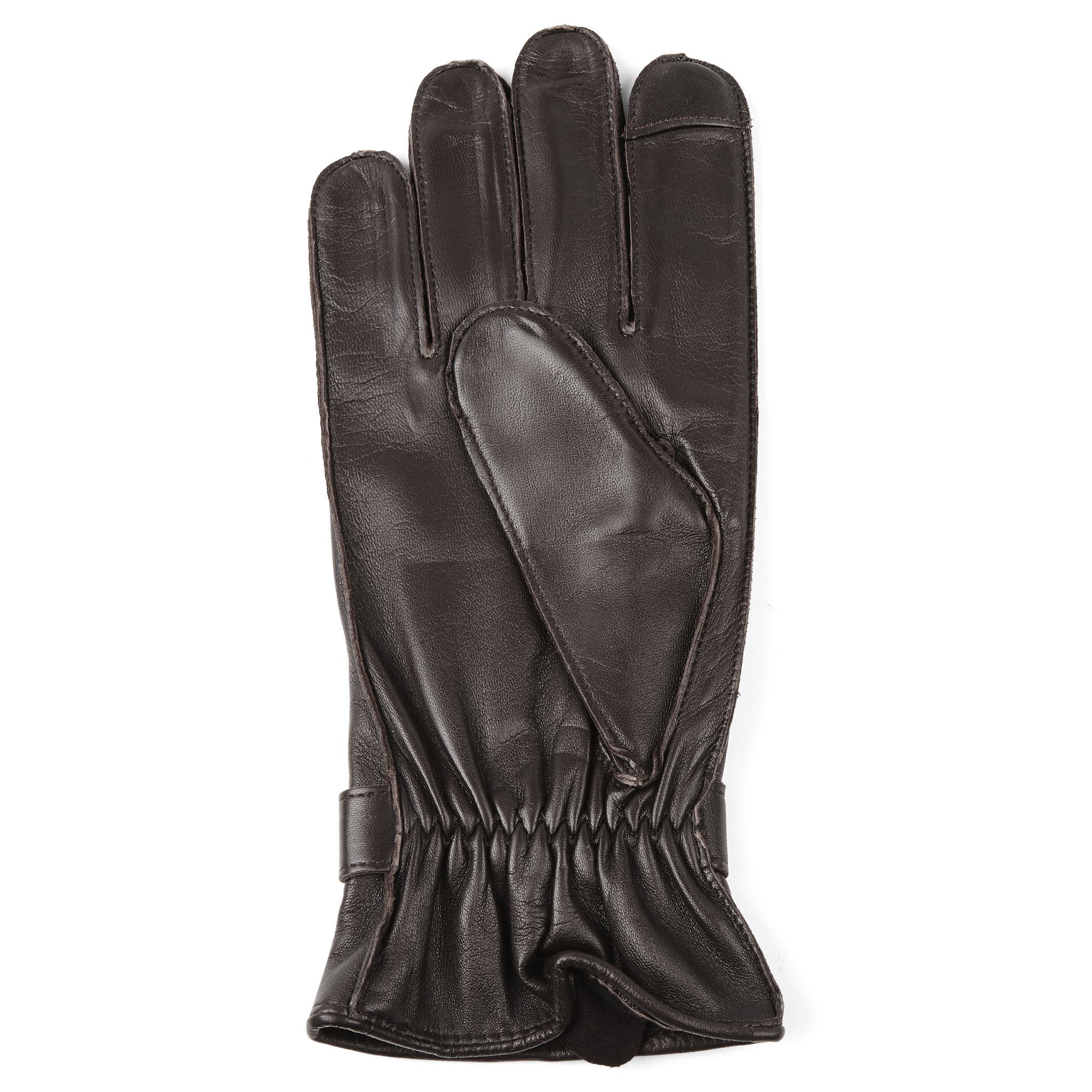 Brown Strapped Leather Gloves | In stock! | Salt & Hide