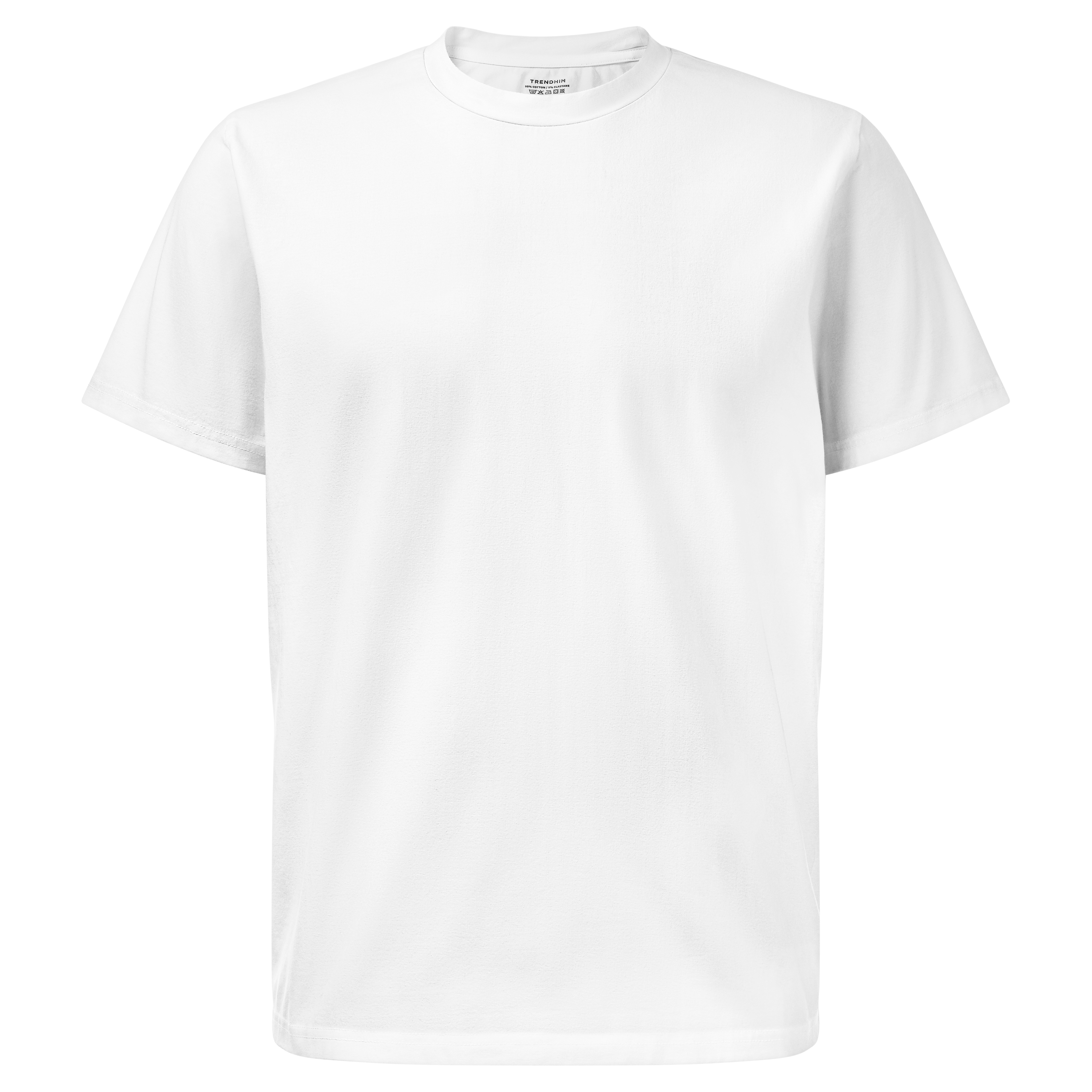 TrueFeel | Vit t-shirt i bomull