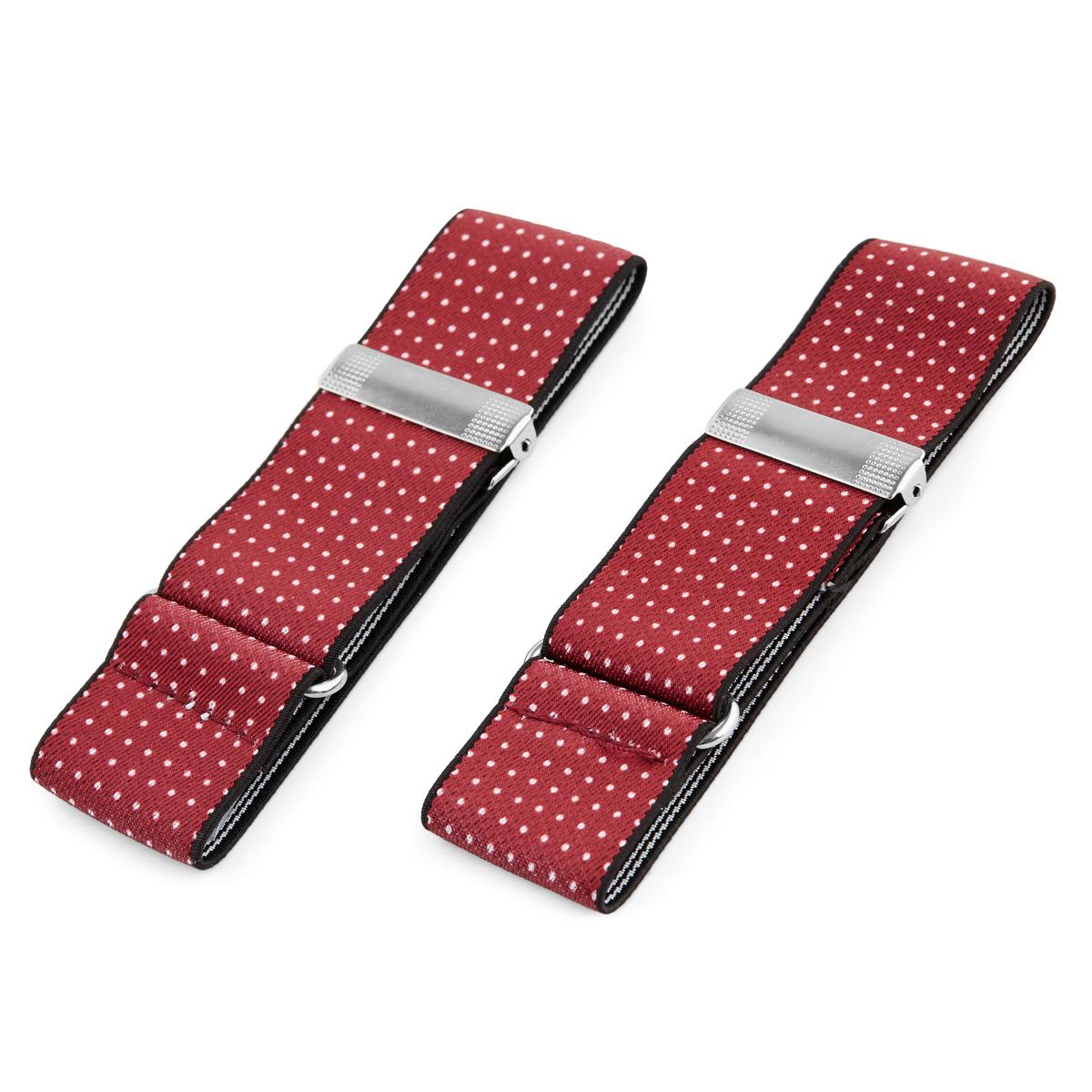 Reggimaniche Regolabili - 1 Paio, Ferma Maniche Camicia Antiscivolo, Misura Universale - Foto 8