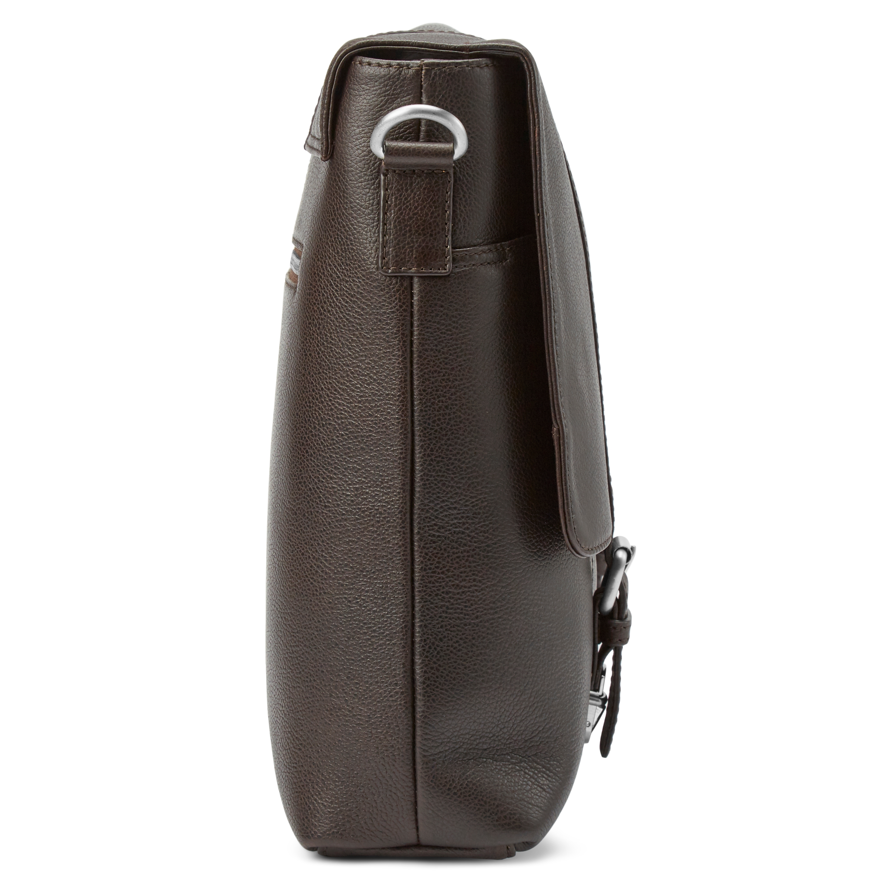 Sam Mørkebrun Skinnveske - 6