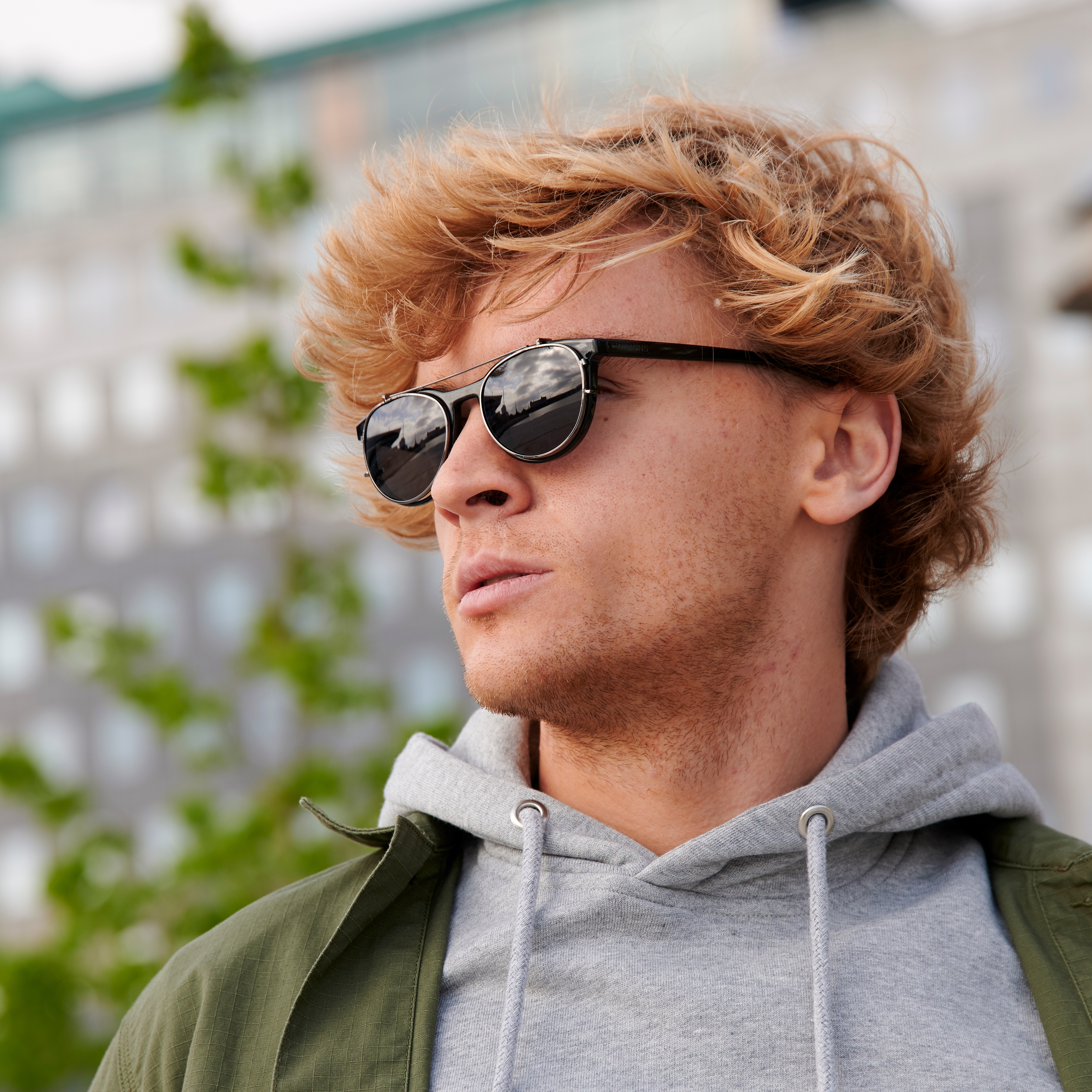 Walther Black Clear Lens Vista Glasses with Clip-On Shades - 6