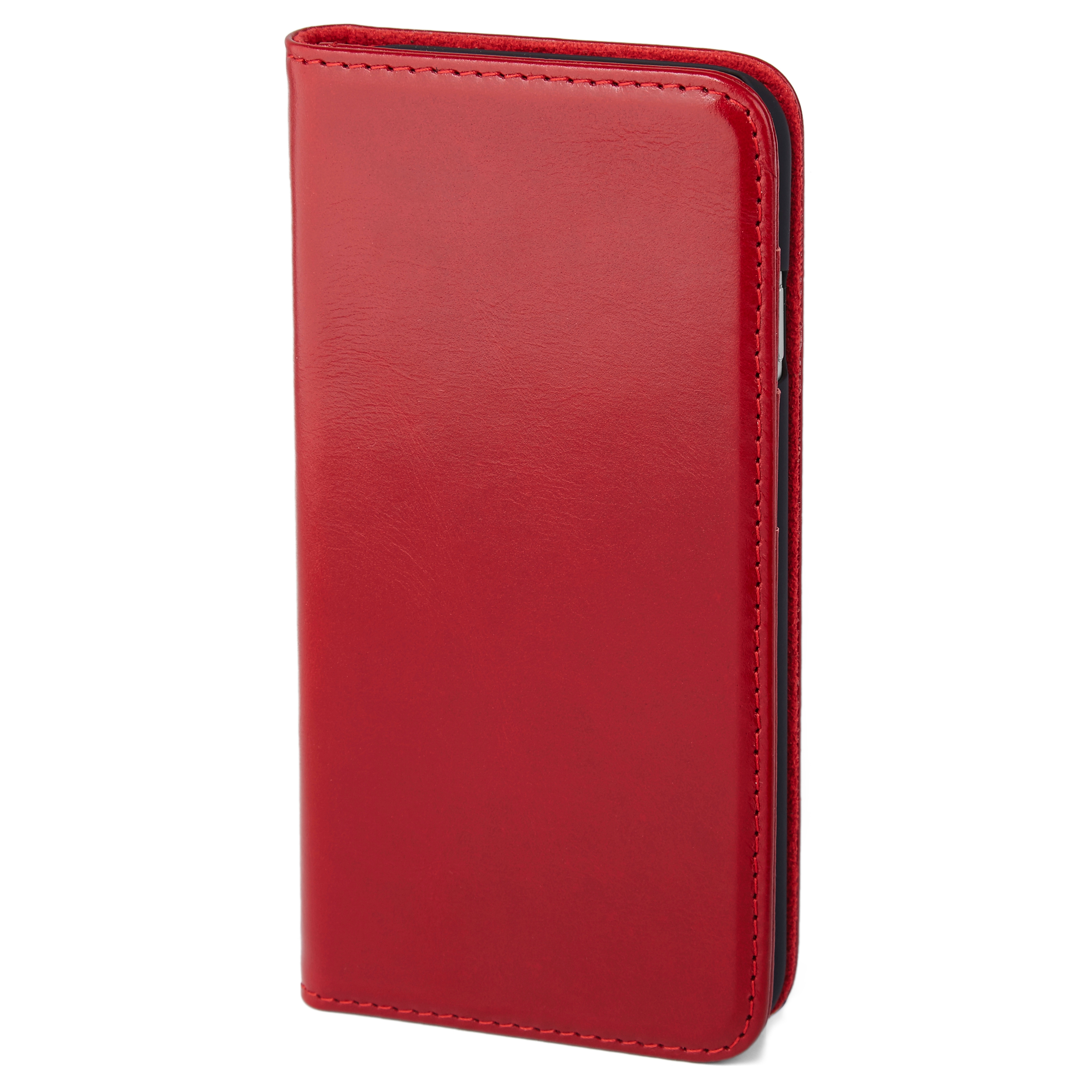 Roodleren iPhone 7 Case - 3