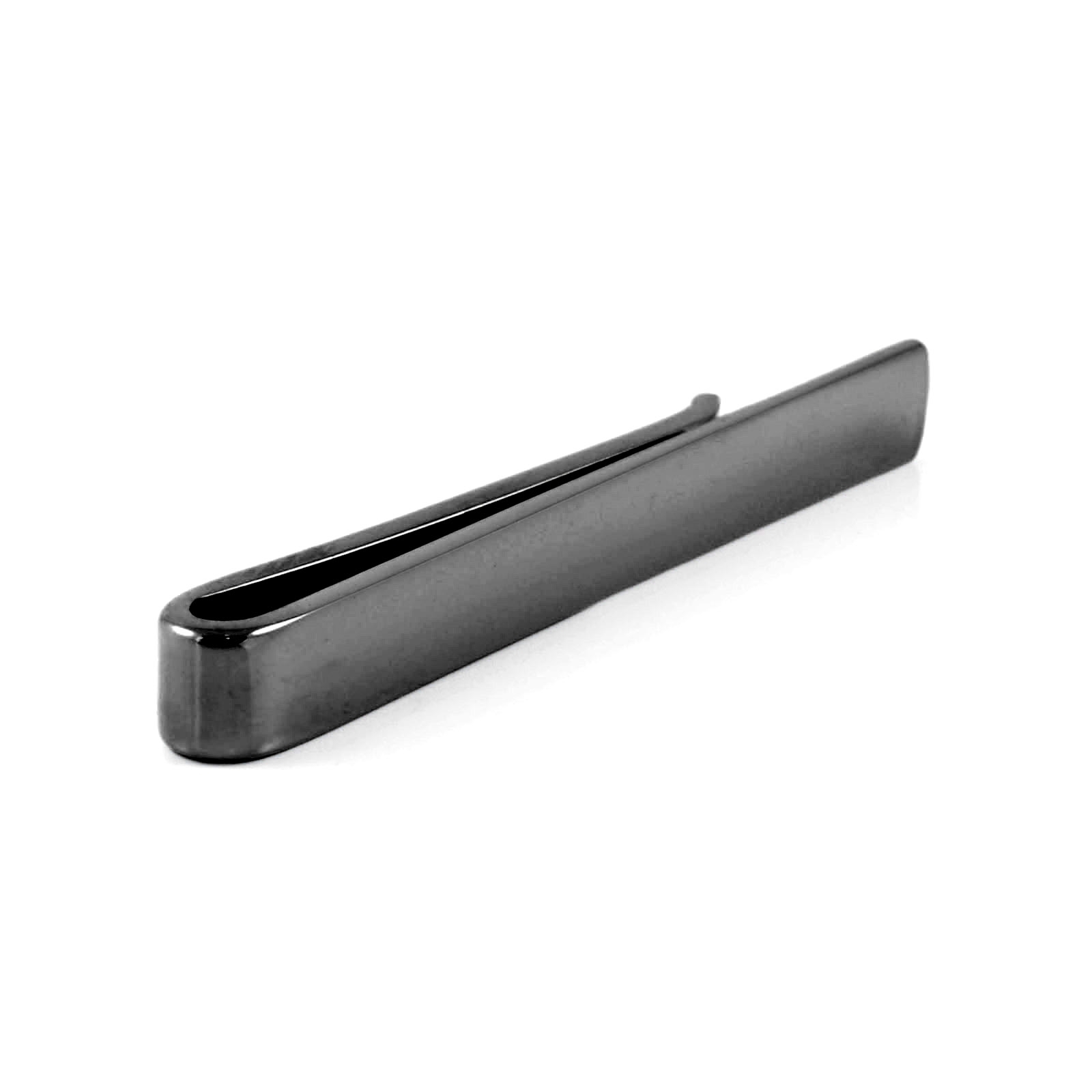 Korte Zwarte Gunmetalgrijze Mettalic Dasspeld - 2