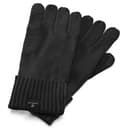 Freek schwarze Strickhandschuhe aus Baumwolle Freek schwarze Strickhandschuhe aus Baumwolle