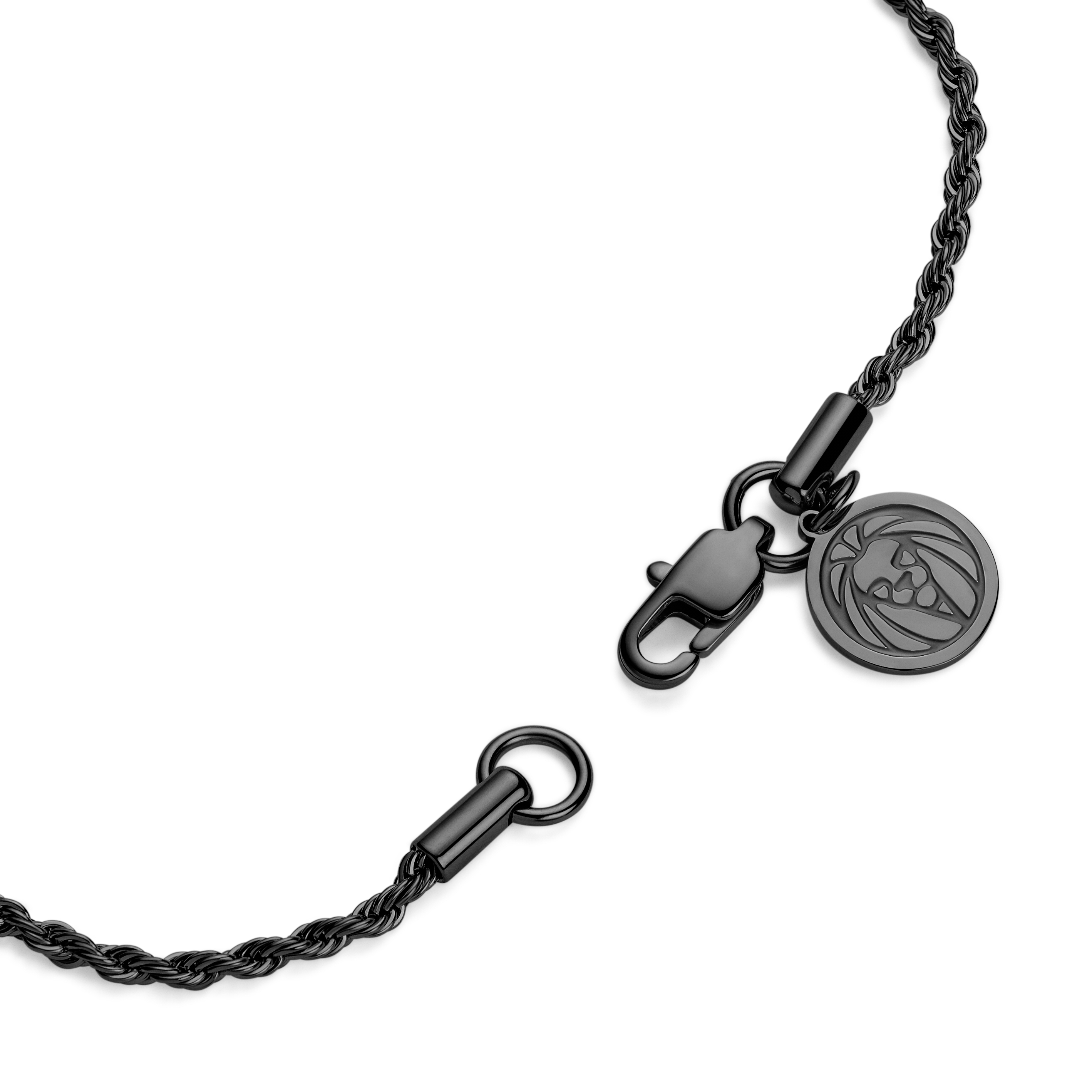Essentials | 2 mm Gunmetal Schwarzes Kabelketten-Armband - 3