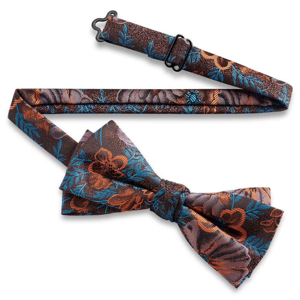 hover: Dianthus | Burnt Orange Flower Pre-Tied Bow Tie hover: Dianthus | Burnt Orange Flower Pre-Tied Bow Tie