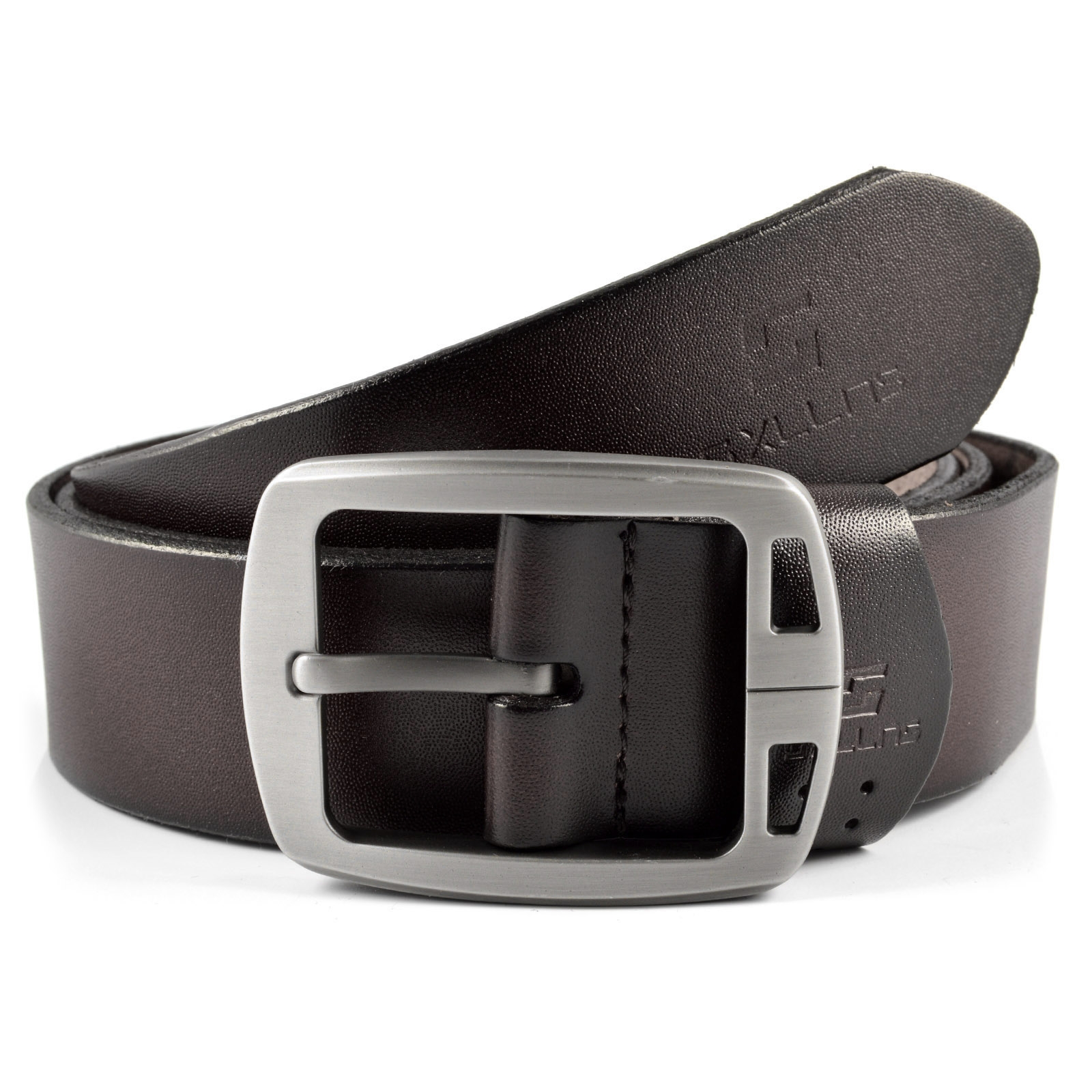 Solider Dunkelbrauner LLN Gürtel - 1