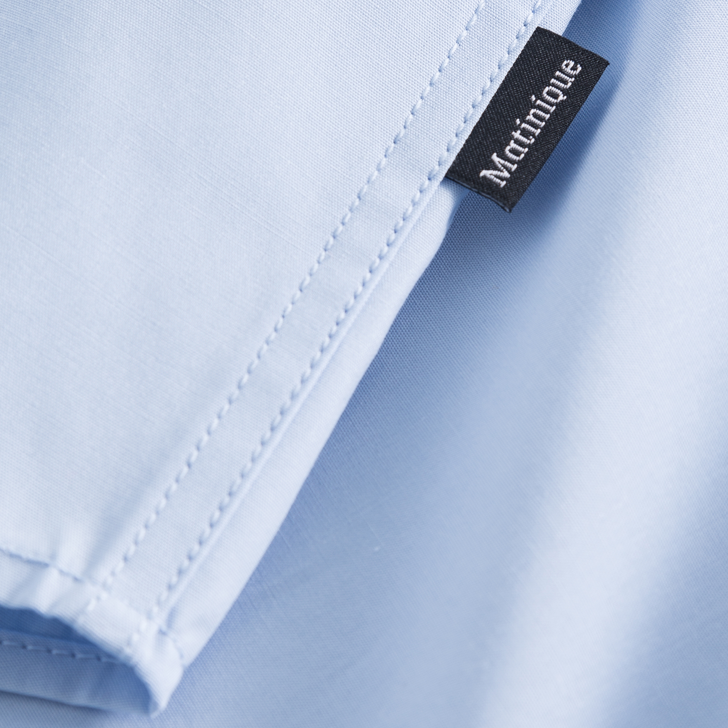 Robo Stretch Poplin Blue Shirt  - 4