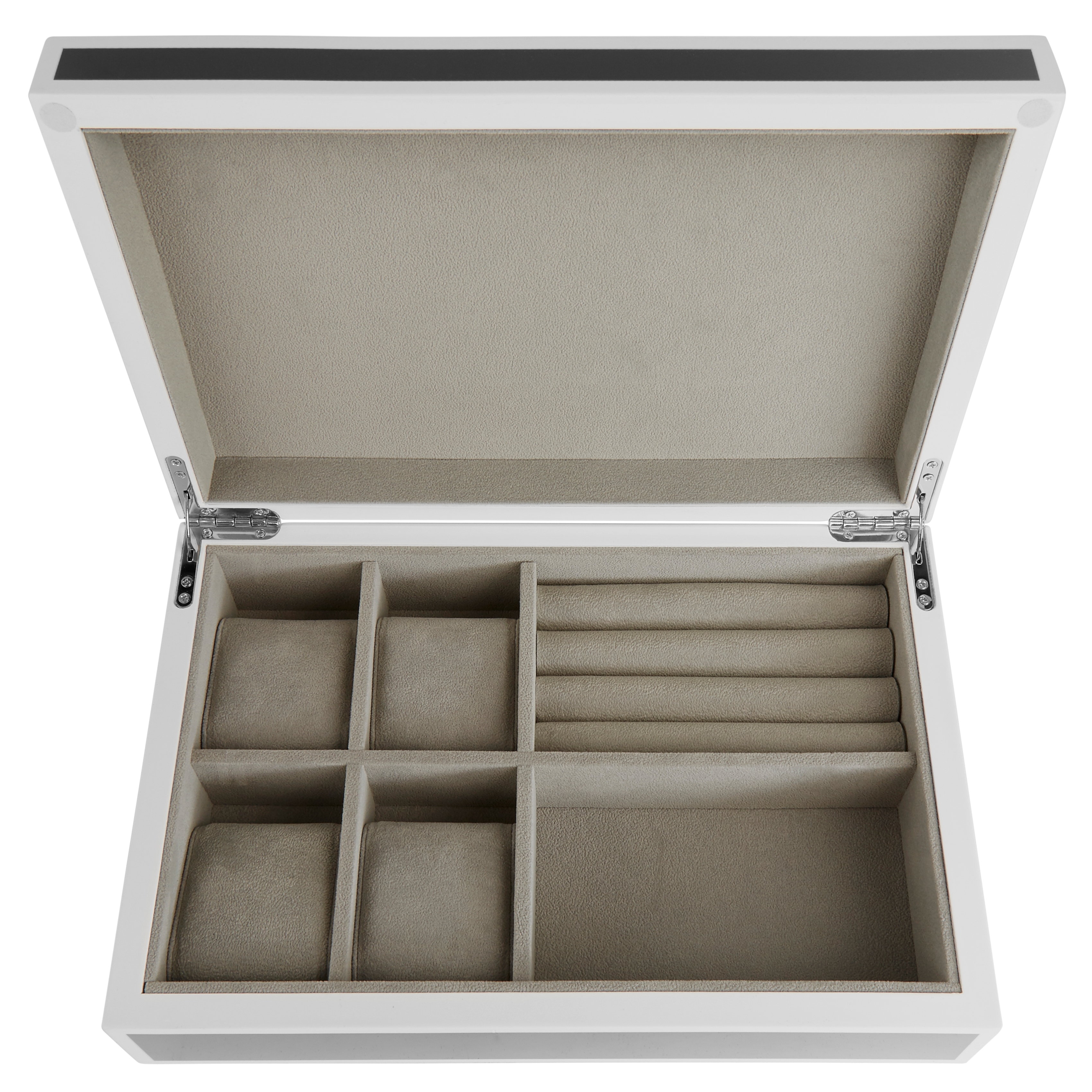 Schwarze & Weiße Schmuckschatulle - 3