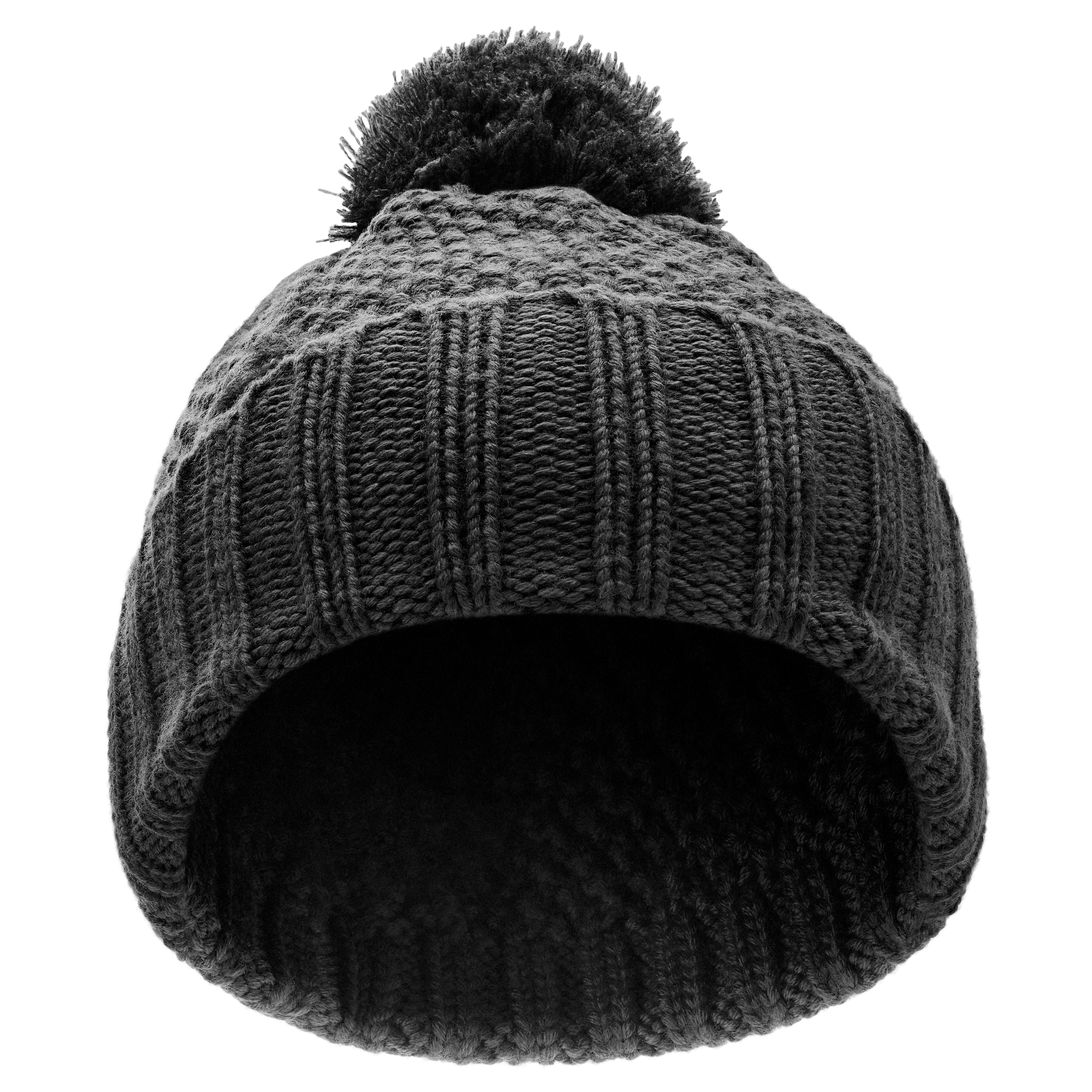 Karl | Grey Merino Kane Beanie - 2