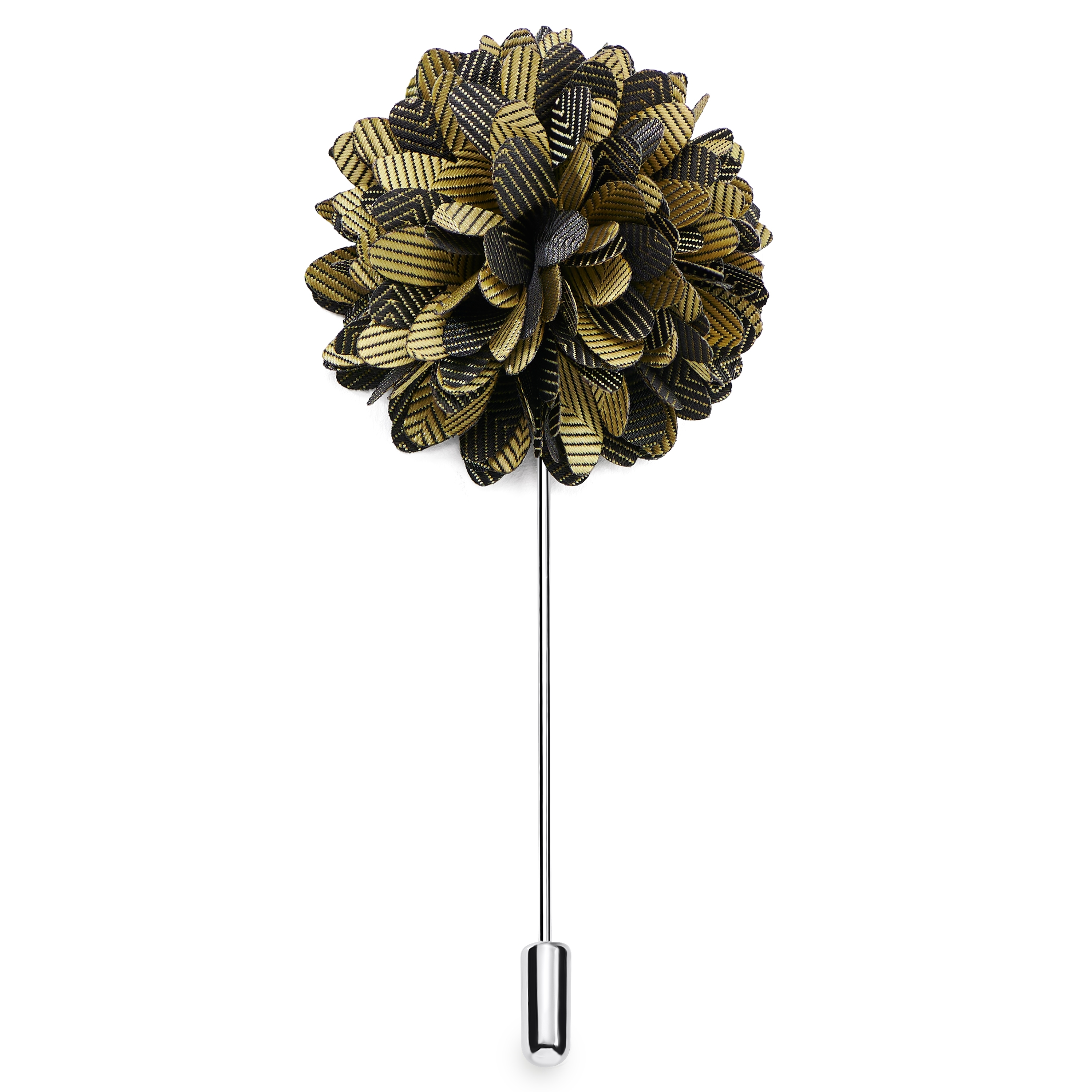 Gold flower clearance lapel pin