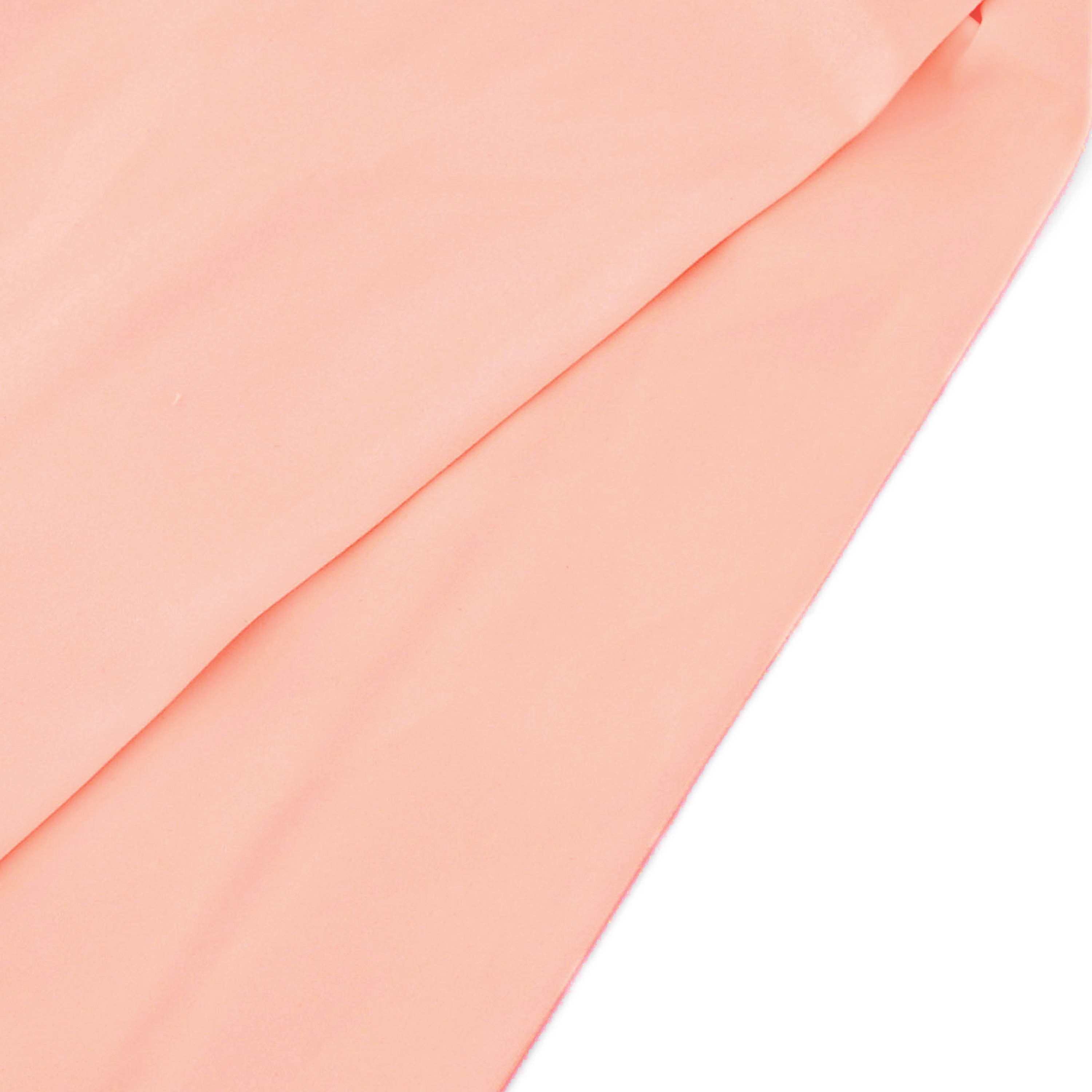 Едноцветна ретро вратовръзка в сьомгов цвят - 2