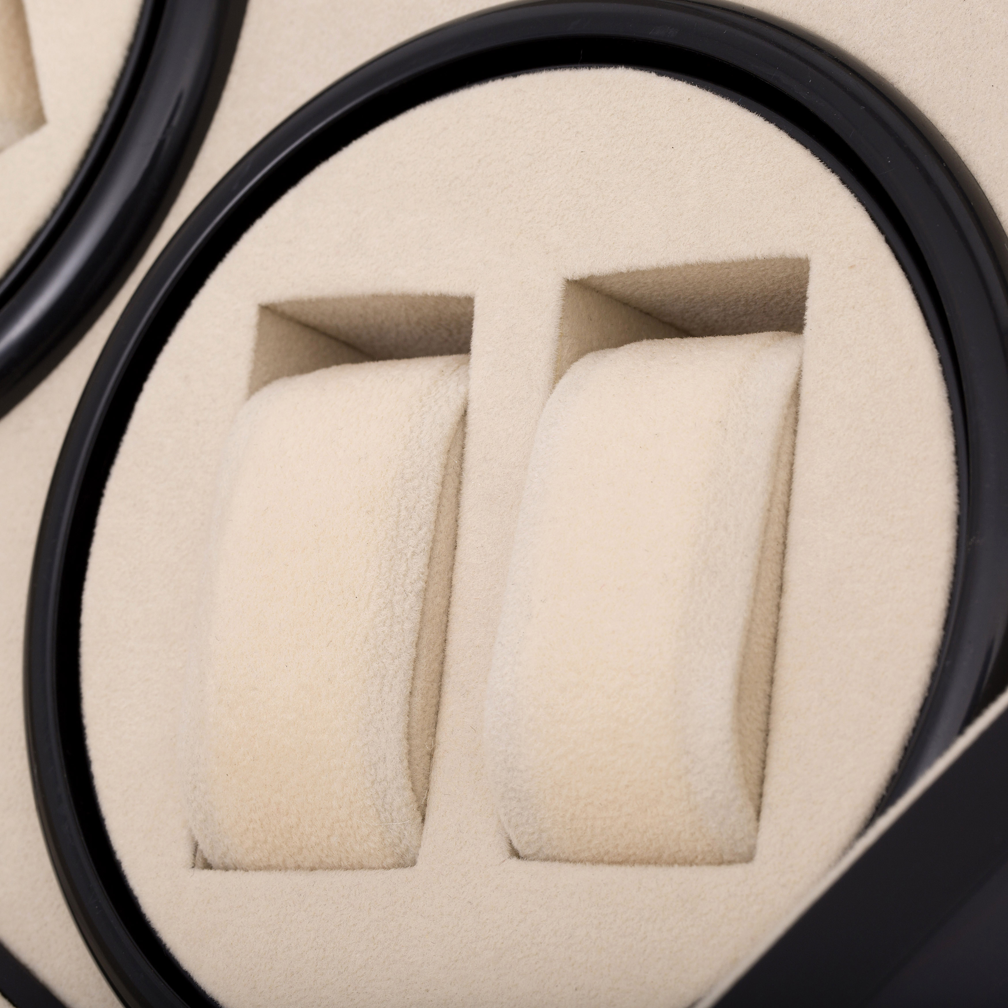 Ebbenhouten Opberg- en opwind-Horlogebox - 10 Horloges - 9