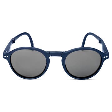 Ambit Blue Folding Sunglasses 