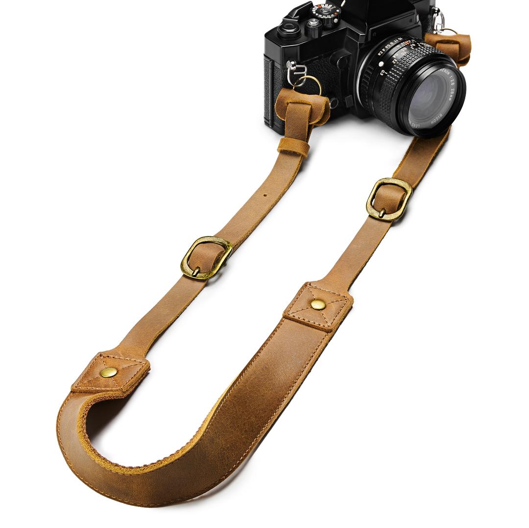 Peak Design CF-AS-3 – Sangle Poignet Cuir/Alu/Nylon Gris Pour Appareil Photo, Anti-Chute Ultra-Sécurisée