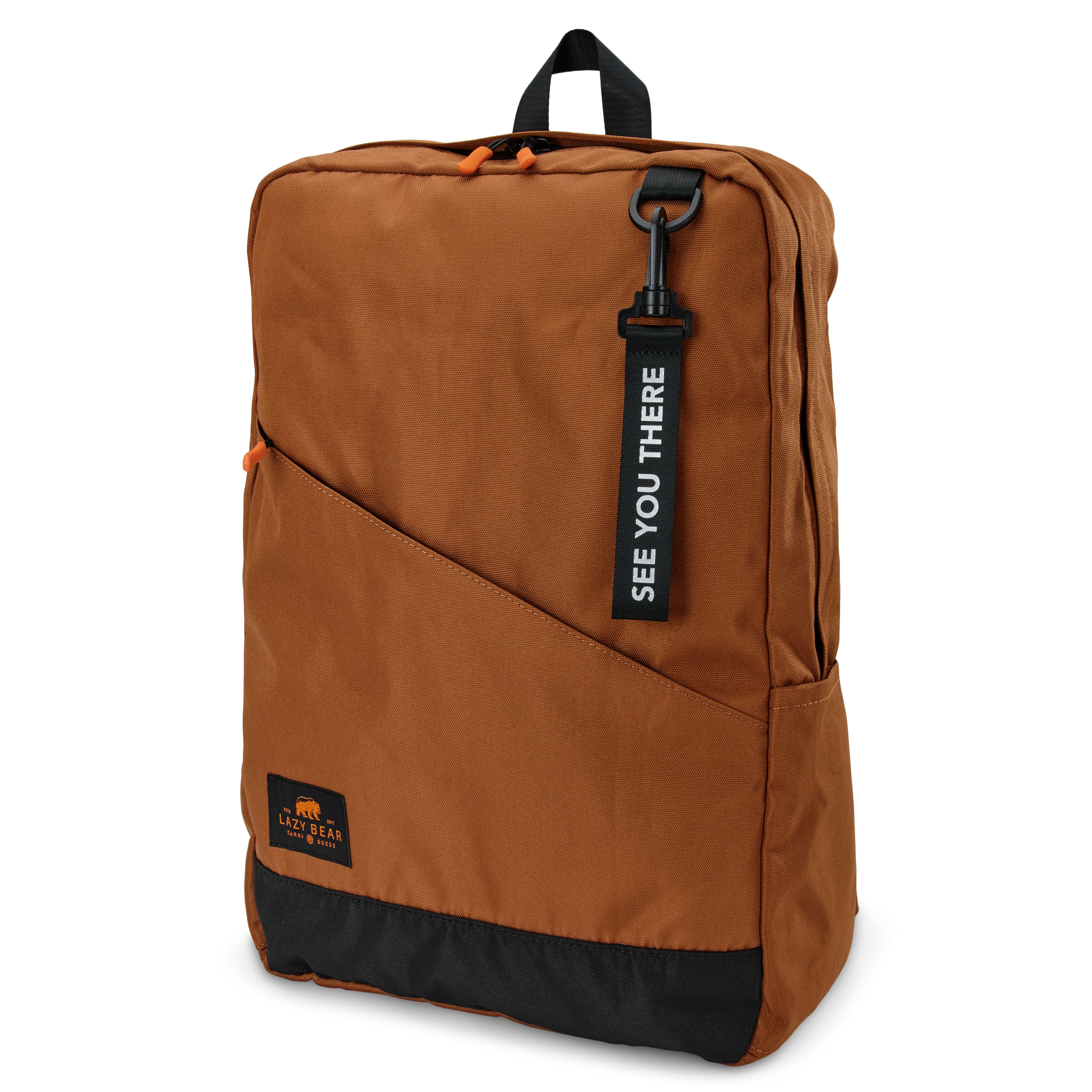 Lemont Brown Foldable Backpack 