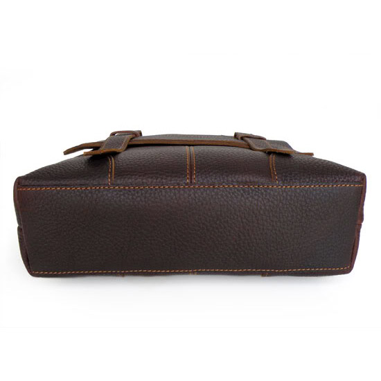 Massim Brun Läderväska - 5
