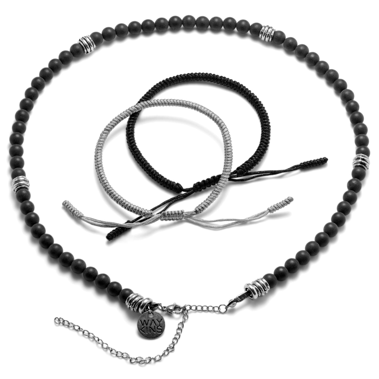 Set de bracelets et collier WhitWave pour l 'été Set de bracelets et collier WhitWave pour l 'été
