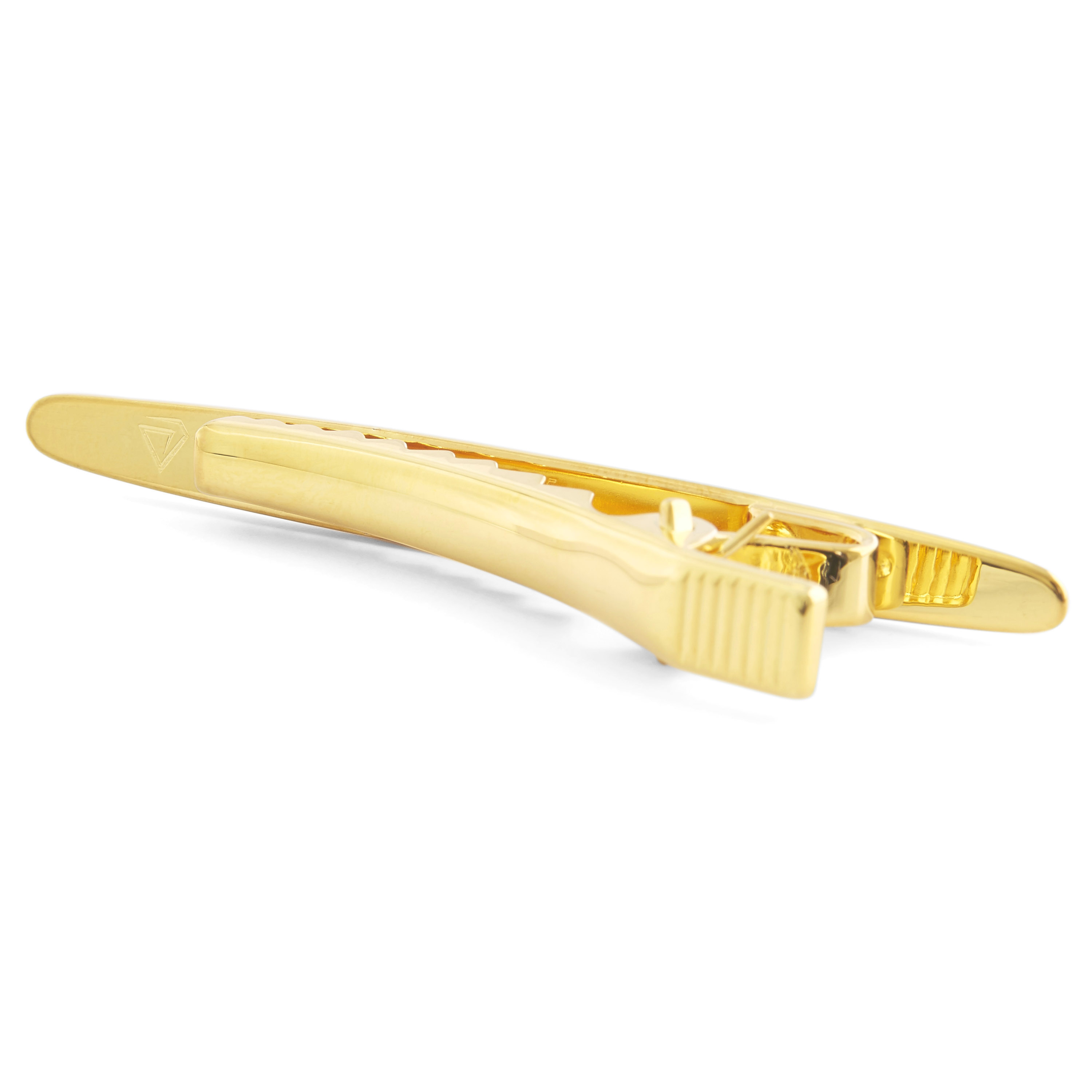 Gyllen 925s Oval Slipsklype - 2