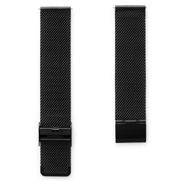 20 mm czarny pasek mesh do zegarka ze stali nierdzewnej – szybki w wymianie 20 mm czarny pasek mesh do zegarka ze stali nierdzewnej – szybki w wymianie