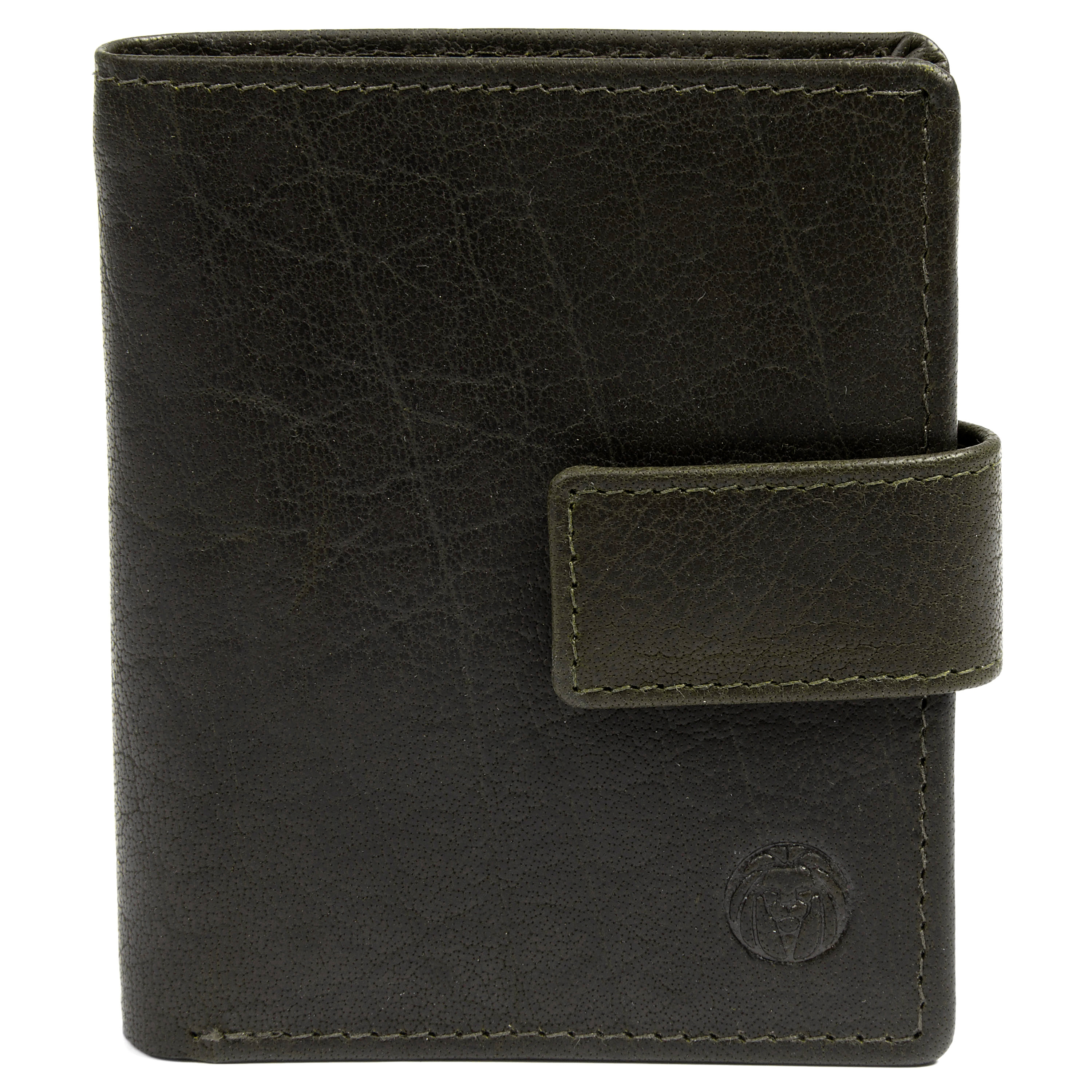 Montreal Compact Olive RFID Leather Wallet - 3