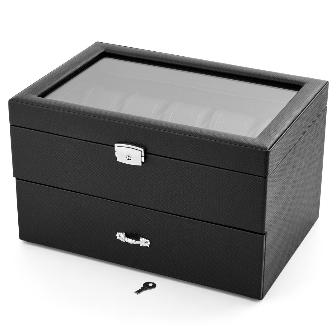 Black Magic Two Level Display Box - 20 Watches | In stock! | Warren Asher