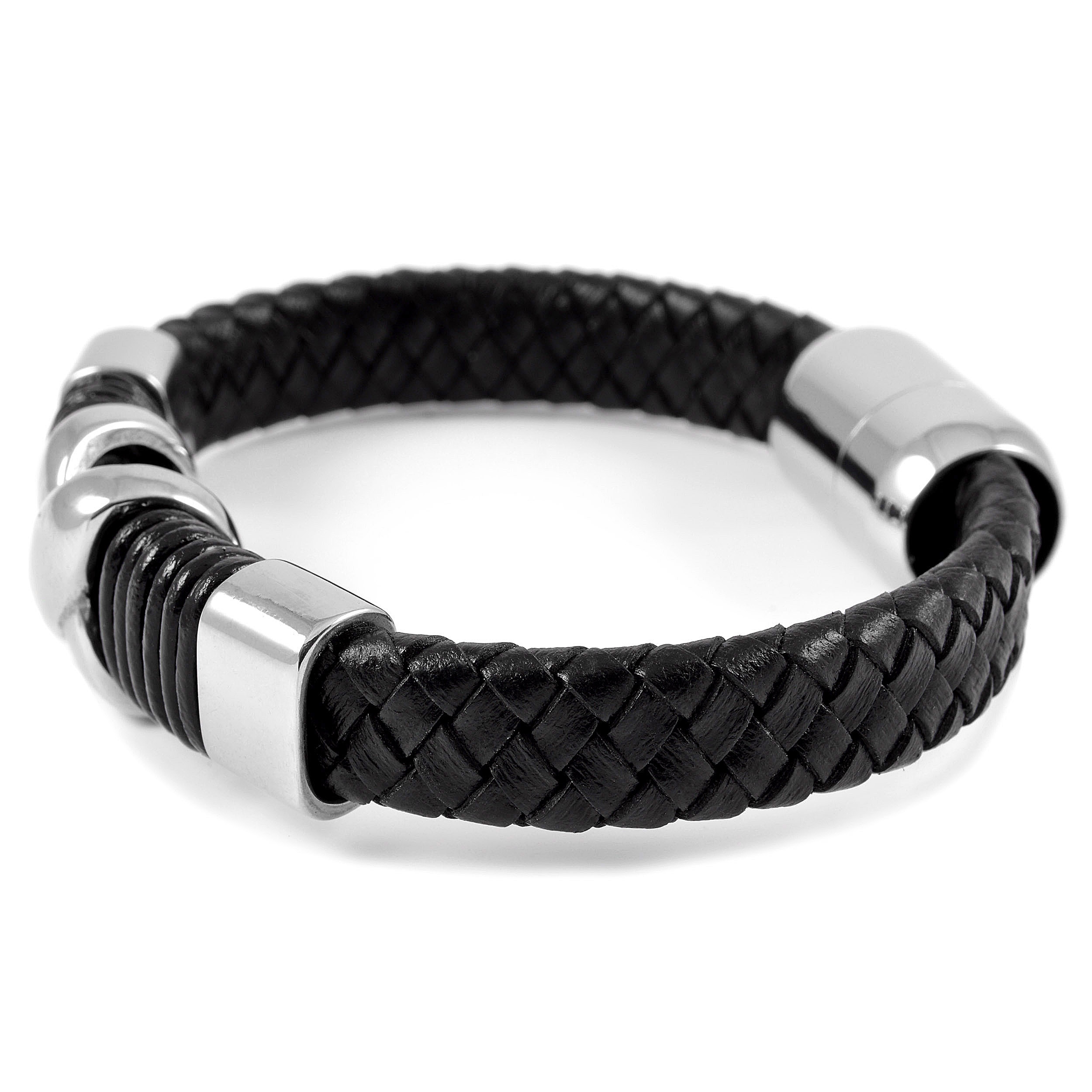 X Bullet Lederarmband - 3