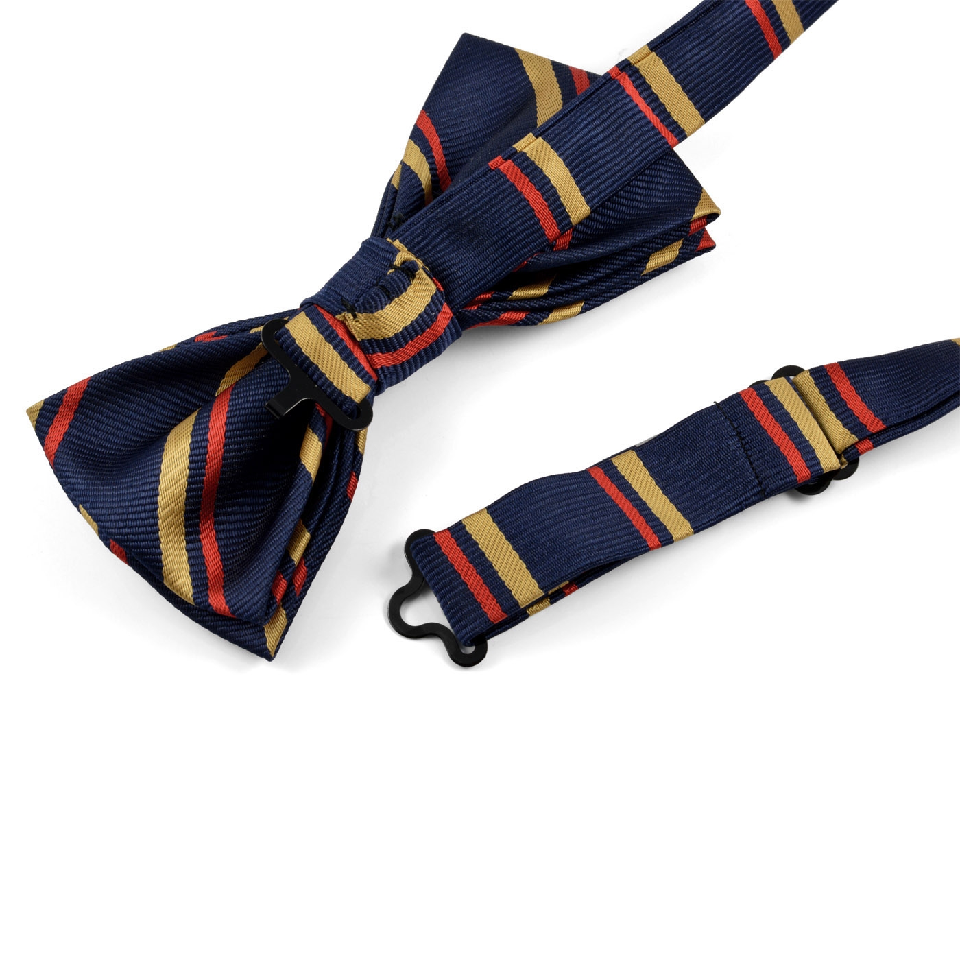 Navy Gull&Rød Stripete Sløyfe - 3