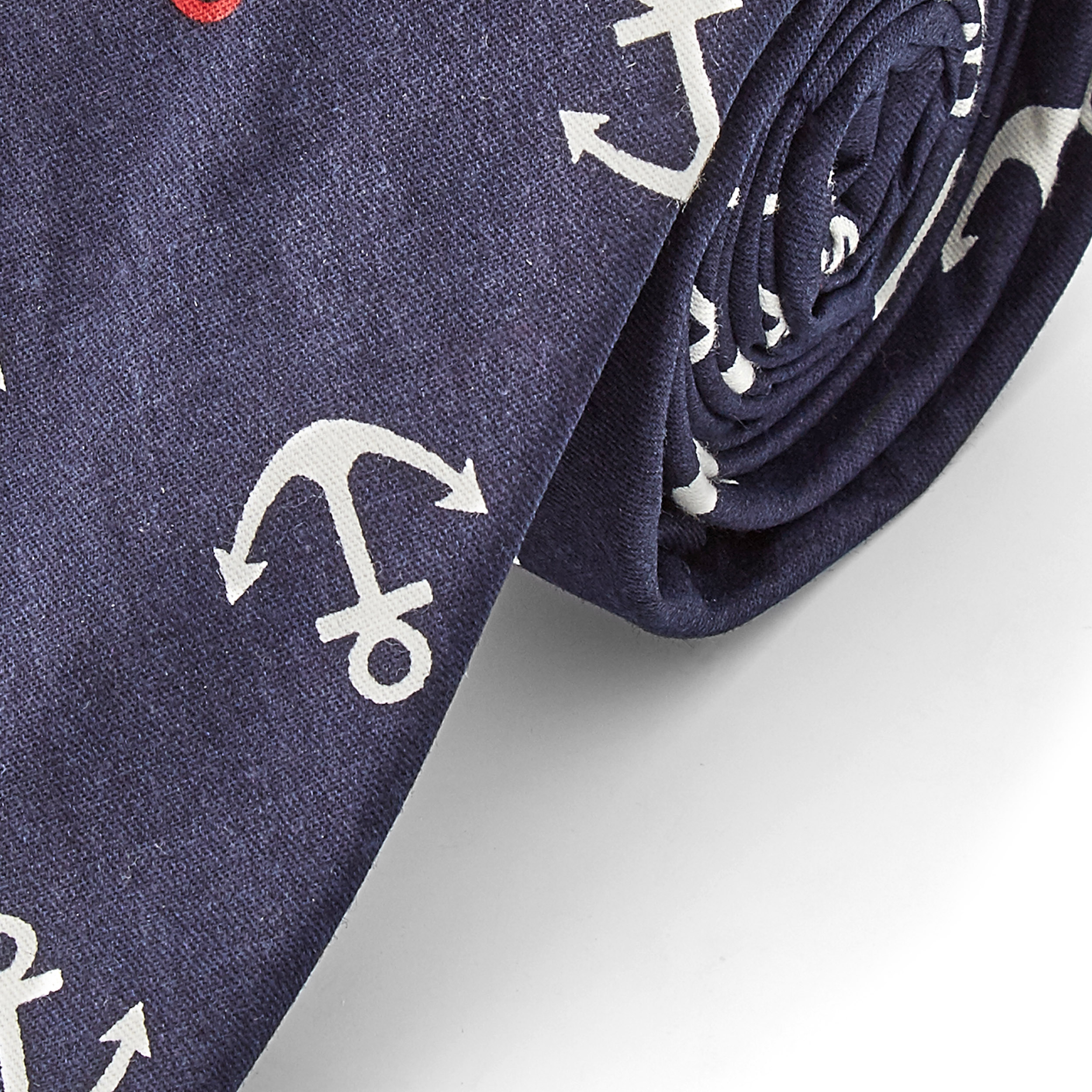 Dunkle Anker Krawatte - 2