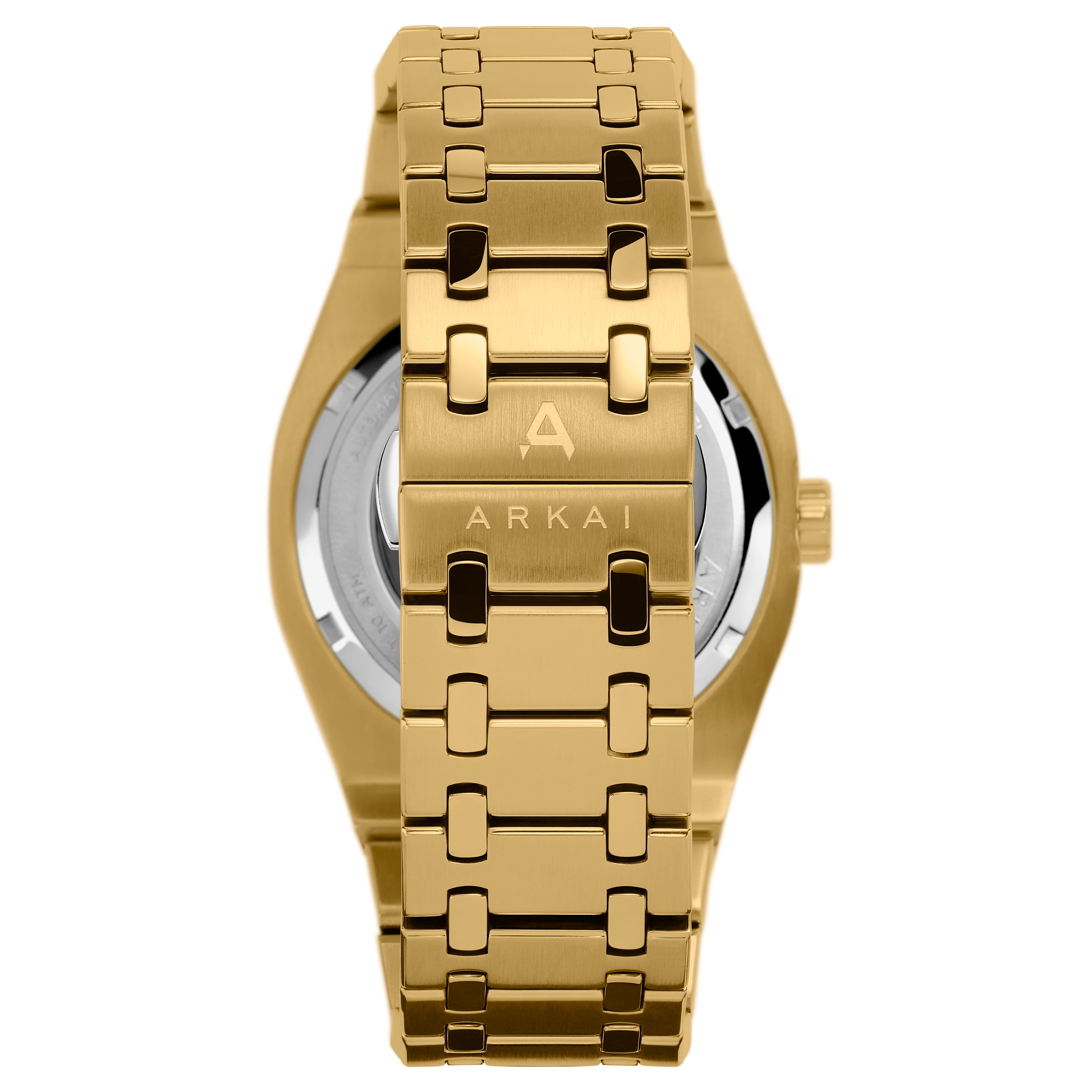 Aadi Mamut Gold-Tone Automatic Skeleton Watch - 14