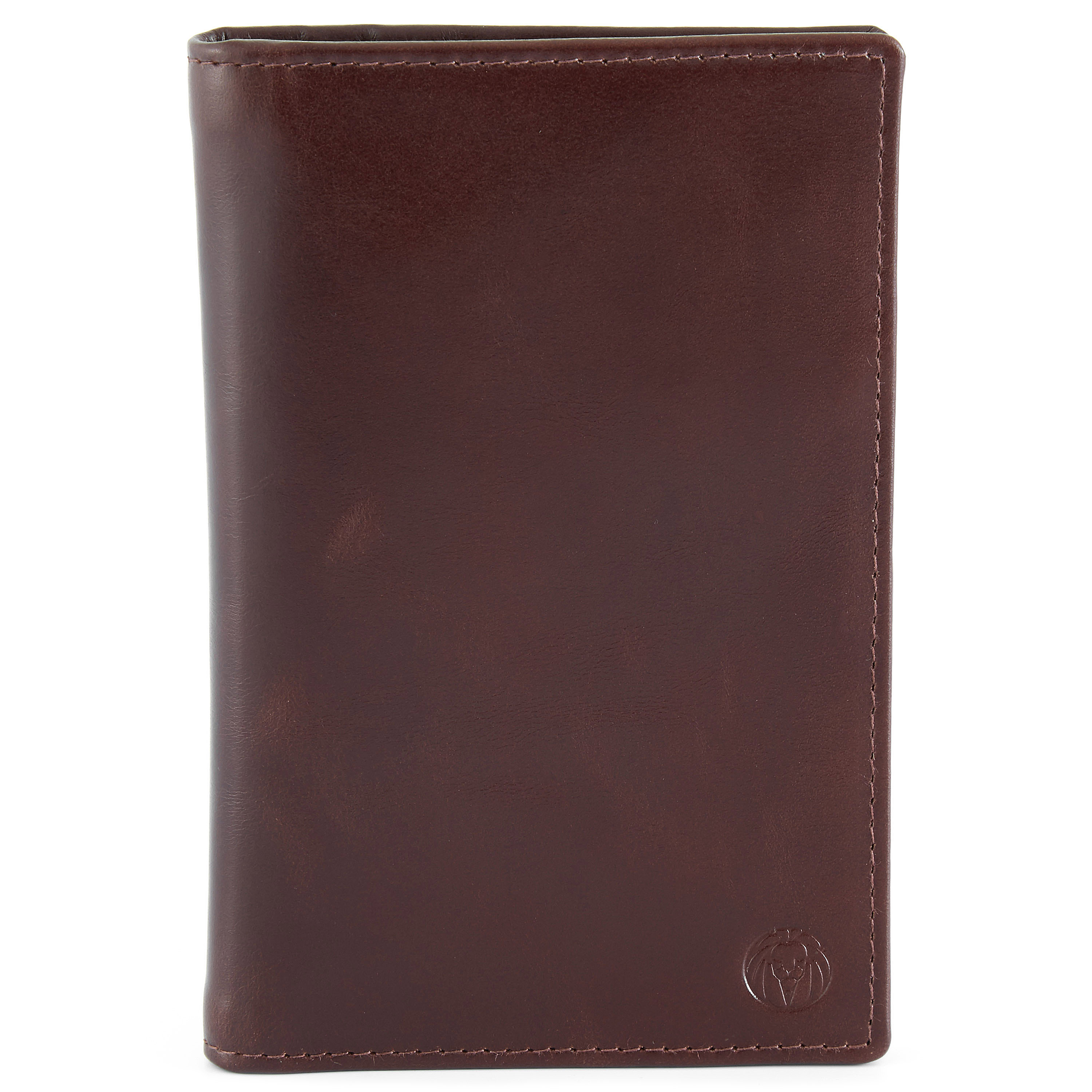 Bruine Leren Jasper Paspoort Portemonnee - 4