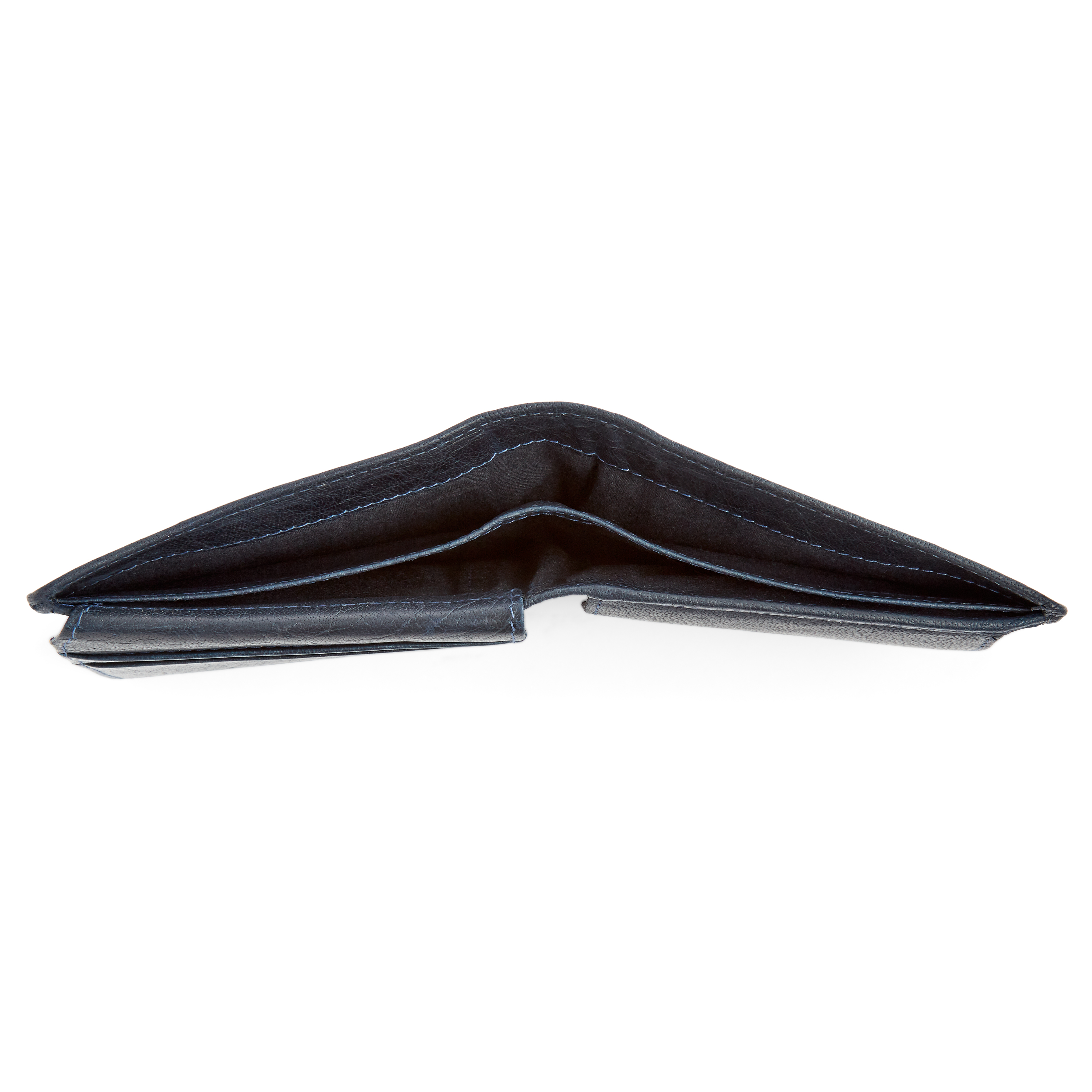 Montreal | Bifold Navy Blue RFID Leather Wallet - 12