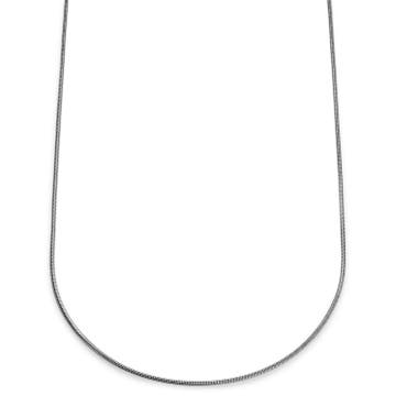 Essentials | 2 mm Silberfarbene Schlangenkette Halskette