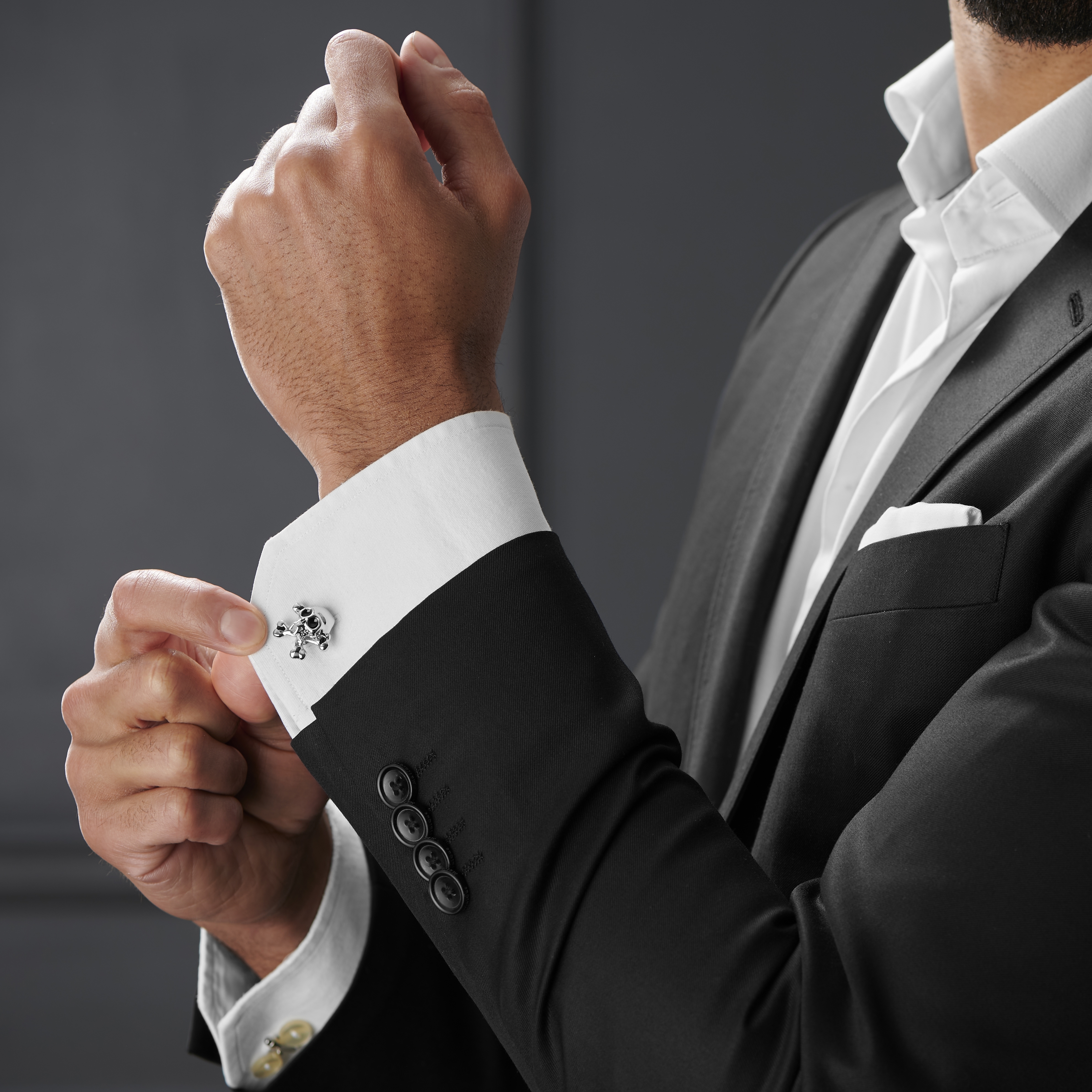 Dødningehoved Manchetknapper - 4