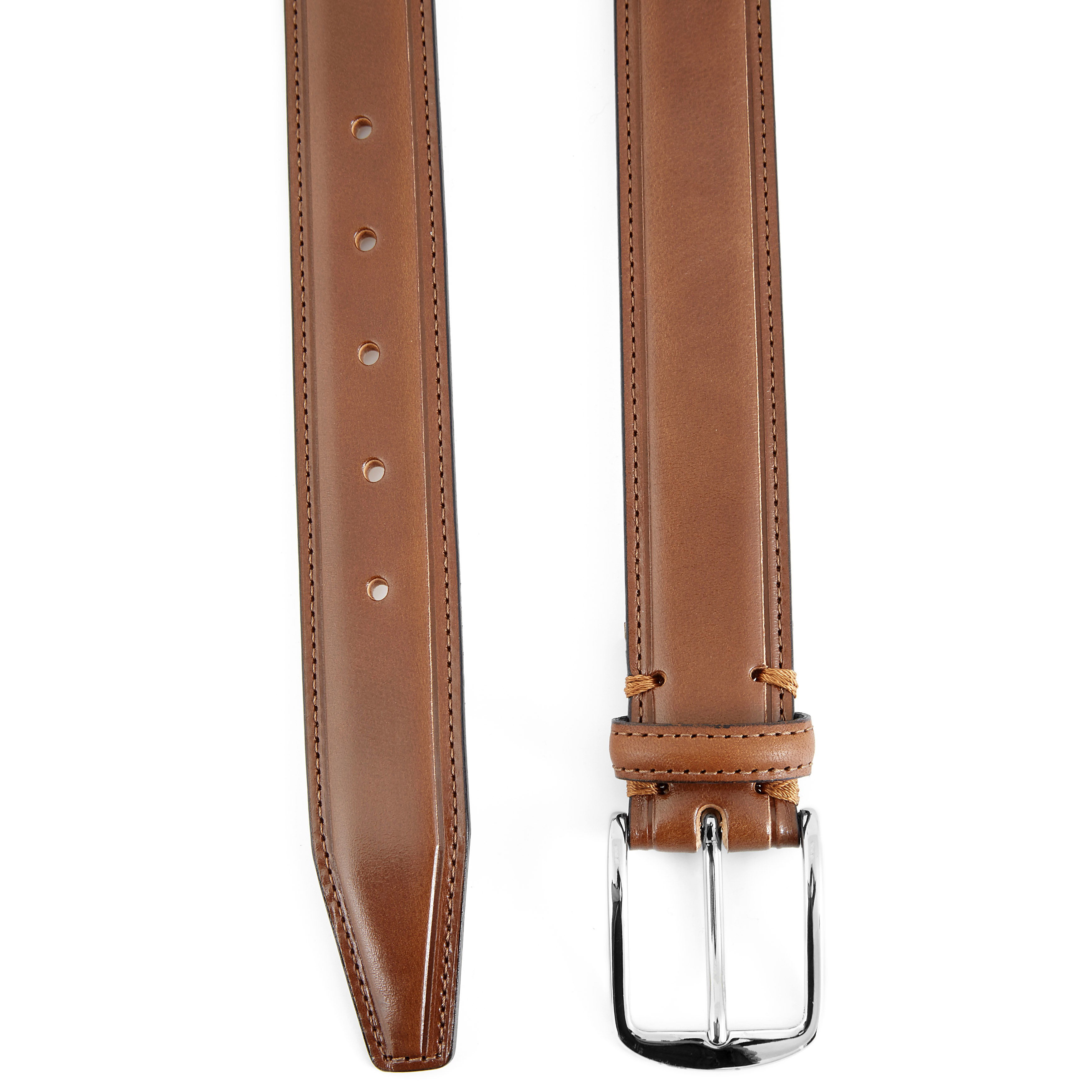 Lichtbruine en Zilverkleurige Riem - 2