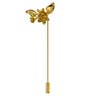 Gold-Tone Flower Lapel Pin