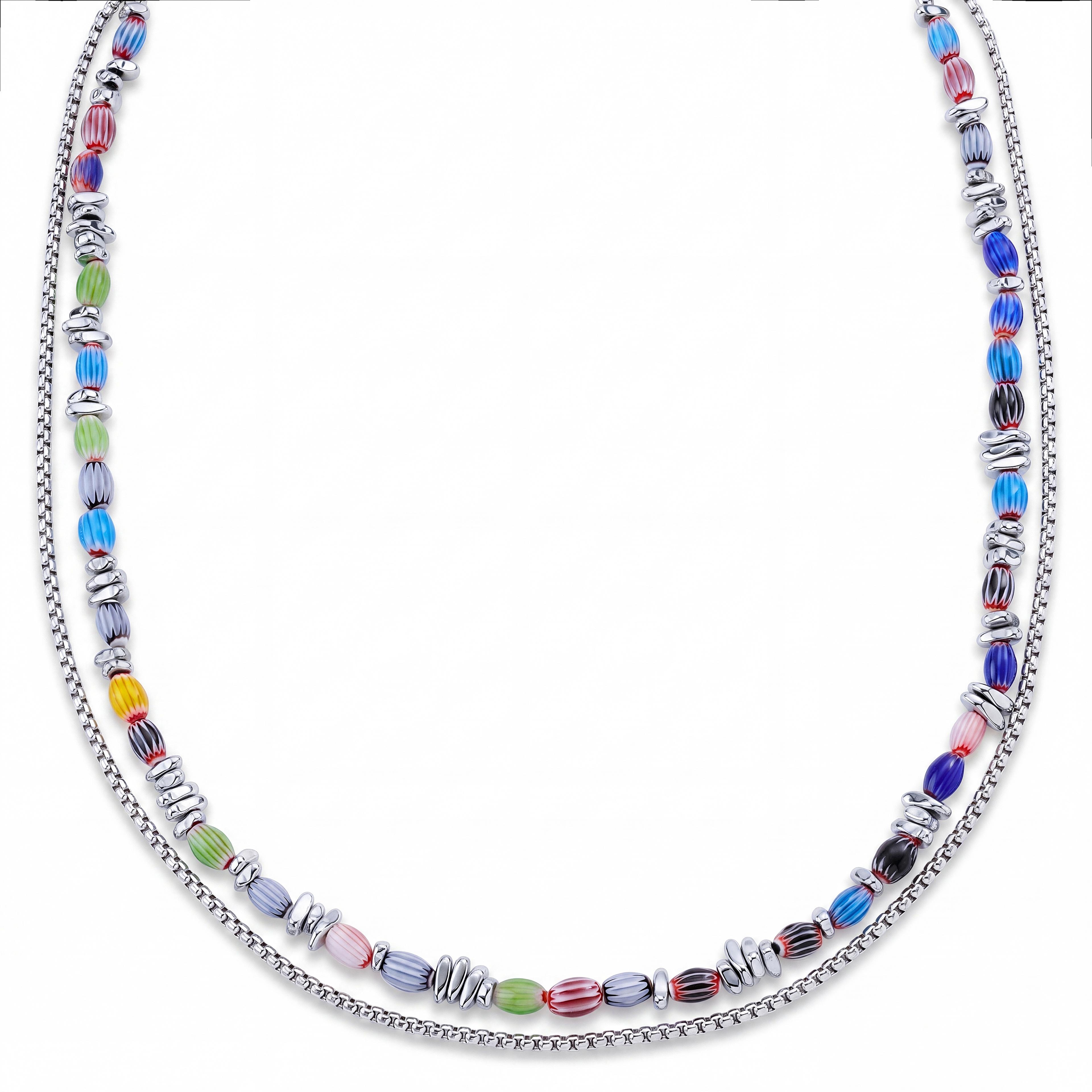 Pearlmania | Rainbow Rush meerkleurige ketting Pearlmania | Rainbow Rush meerkleurige ketting