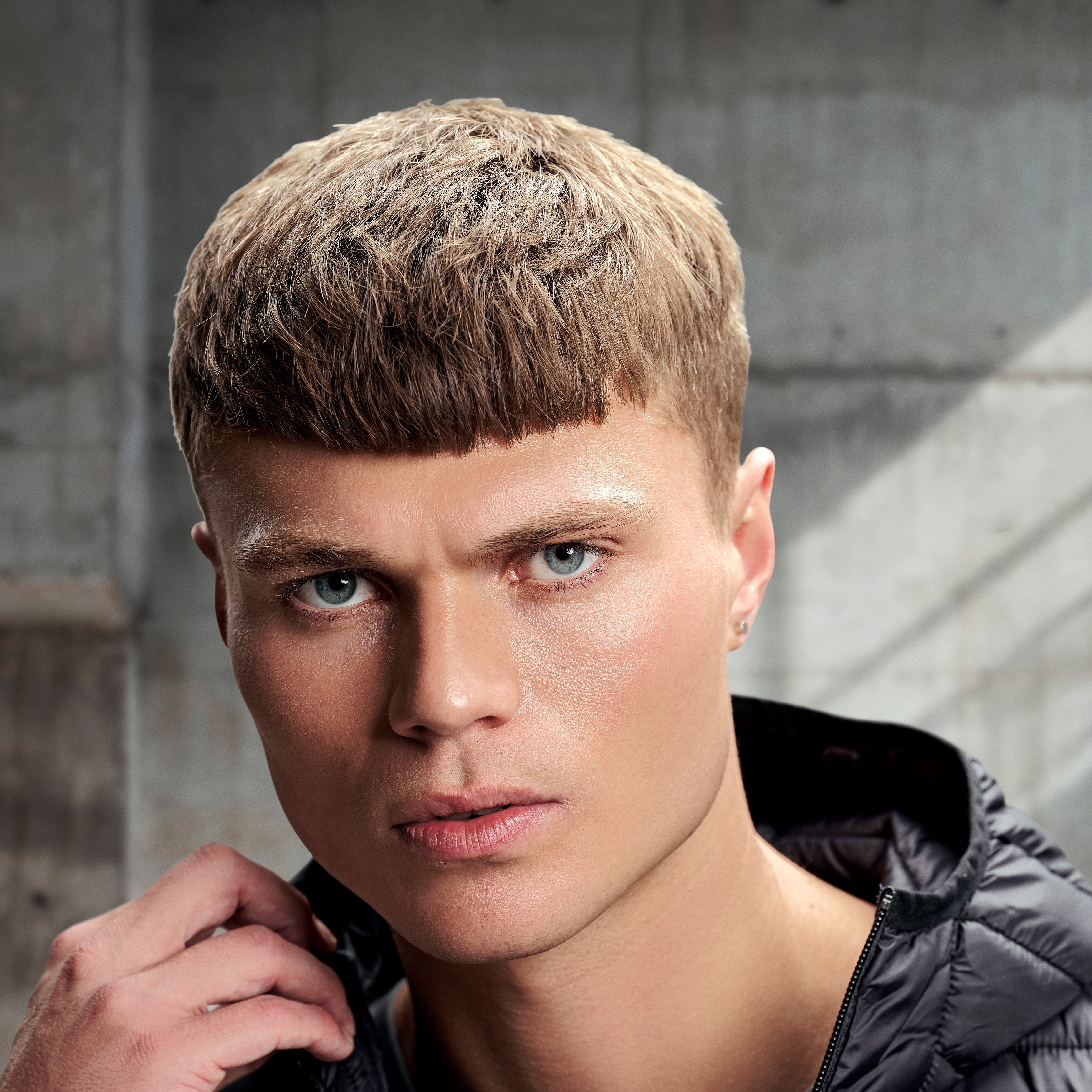 Argentia | 925s | Flat 4 mm Rhodium-Plated Sterling Silver Faux Plug Stud - 5